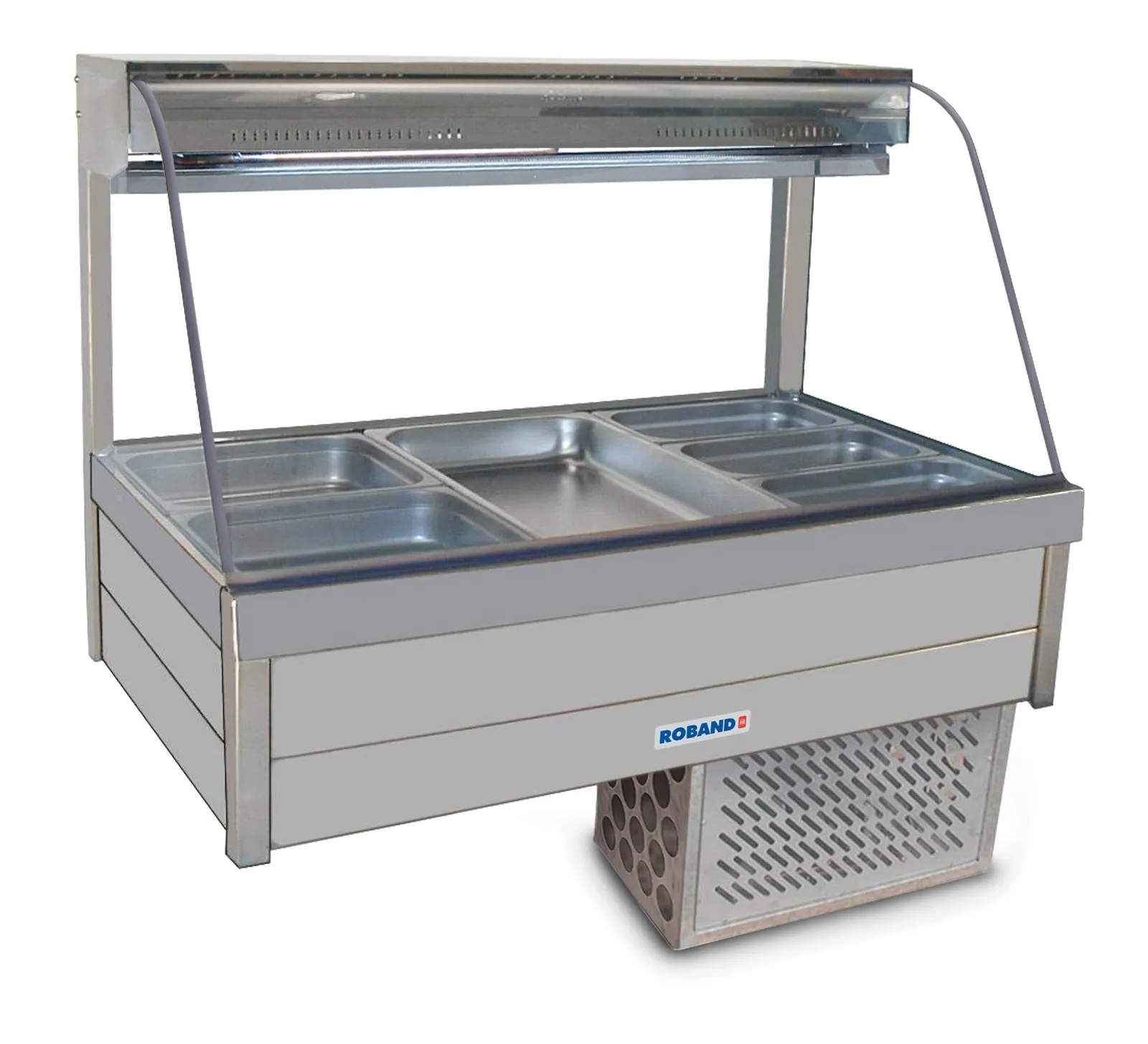 Roband CRX23RD Curved Glass Refrigerated Foodbar