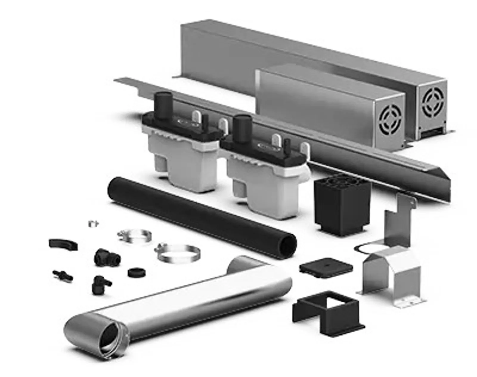 Unox XEVQC-0011-G Double Stack Installation Kit GAS