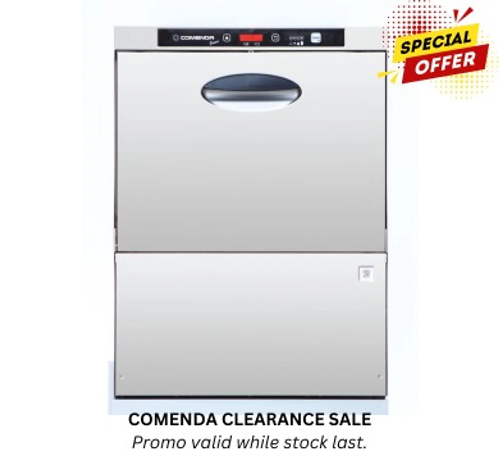 Comenda PF45 Prime Line Series Commercial Under Counter Dishwasher