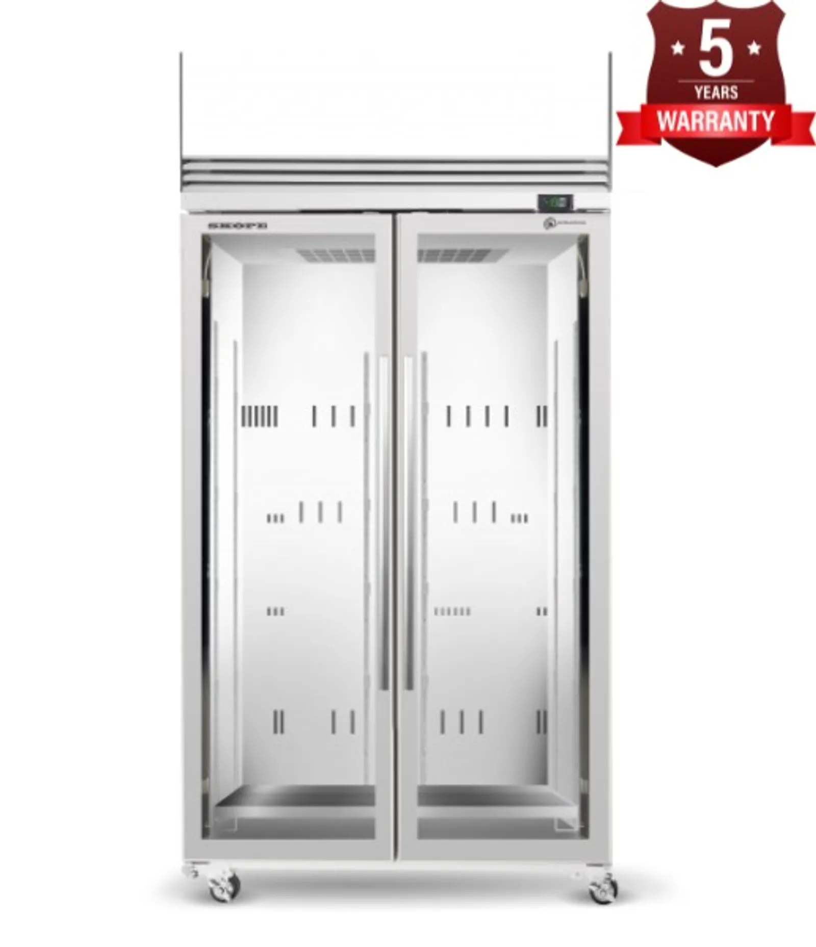 SKOPE ActiveCore TMF1000N-ICE  Glass Door Display Freezer, Lit Sign