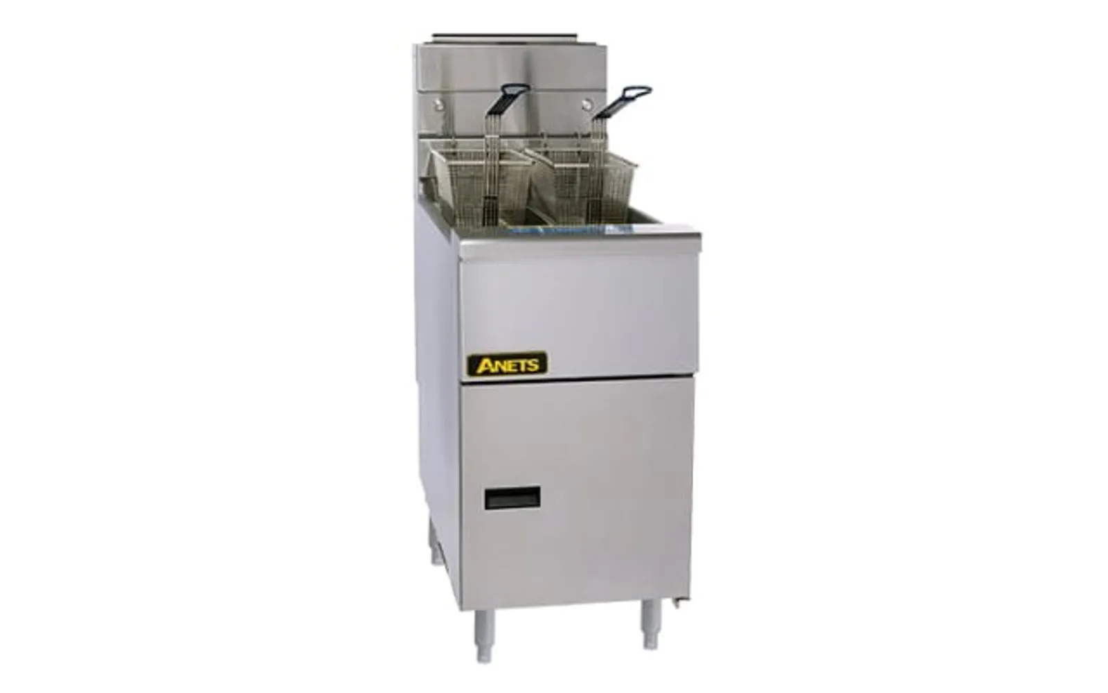 Anets AGG14T Goldenfry - Split Pot Gas 4 Tube Fryer