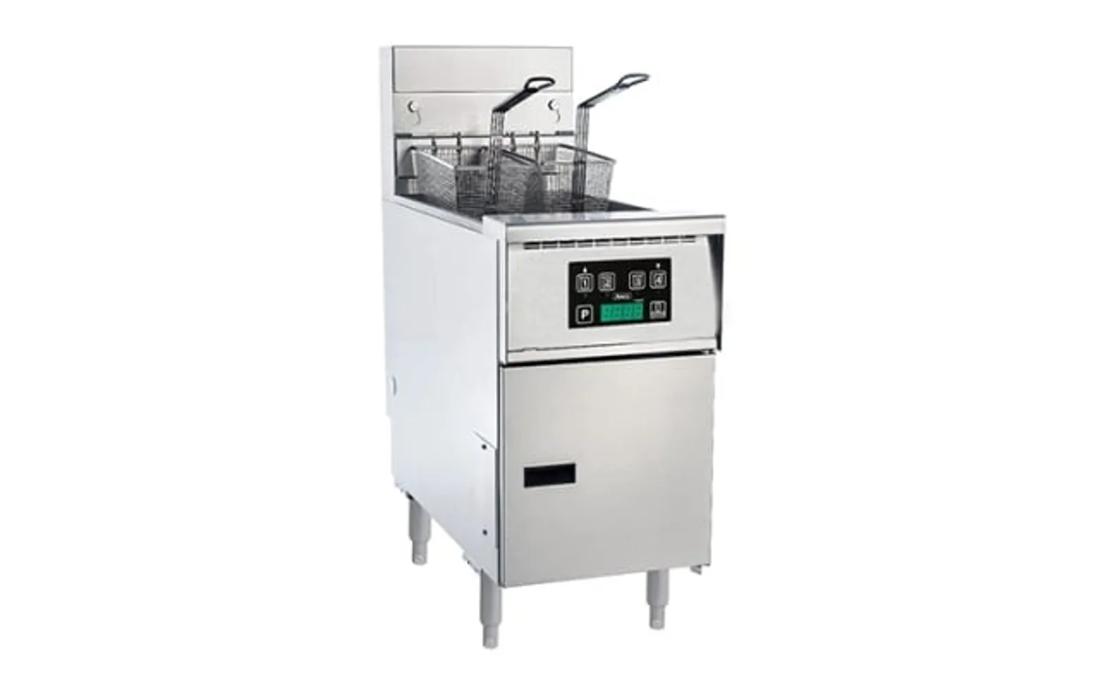 Anets AGP55TC Platinum Series - Split Pot Gas 4 Tube Fryers