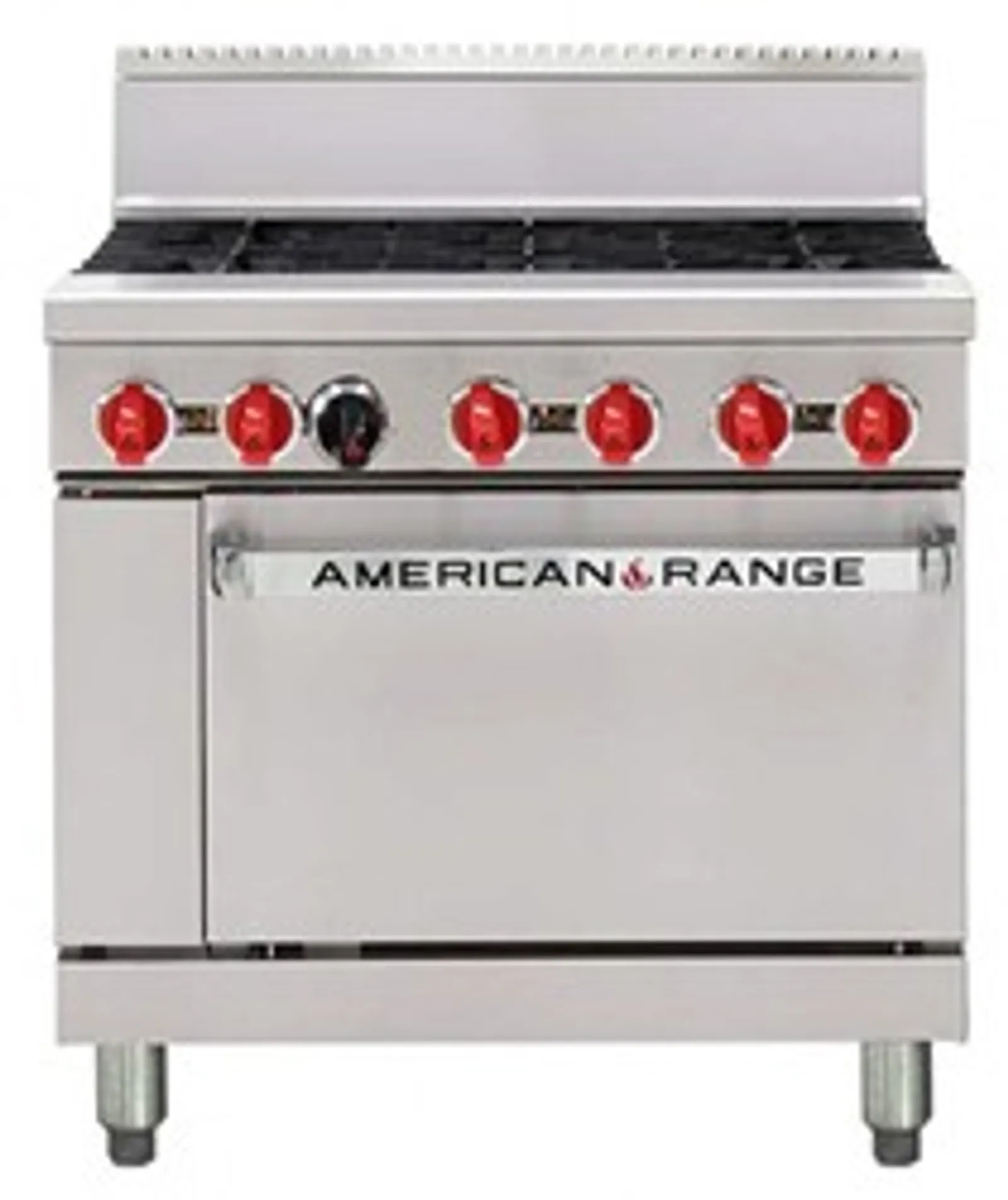 American Range AAR.6B.N - 36" 6 Burner Oven Range, Natural Gas - Clearance