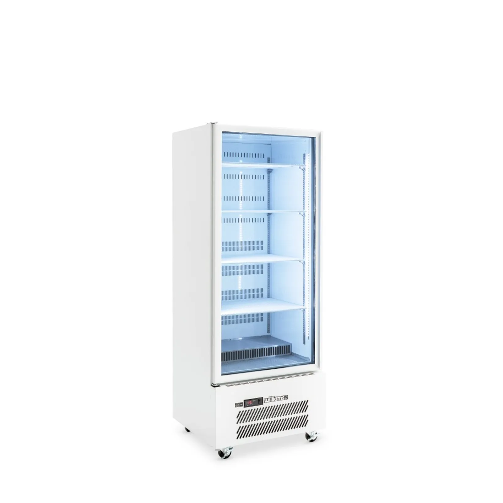 Williams HQS1GW Quartz Star - 1 Glass Door Upright Fridge