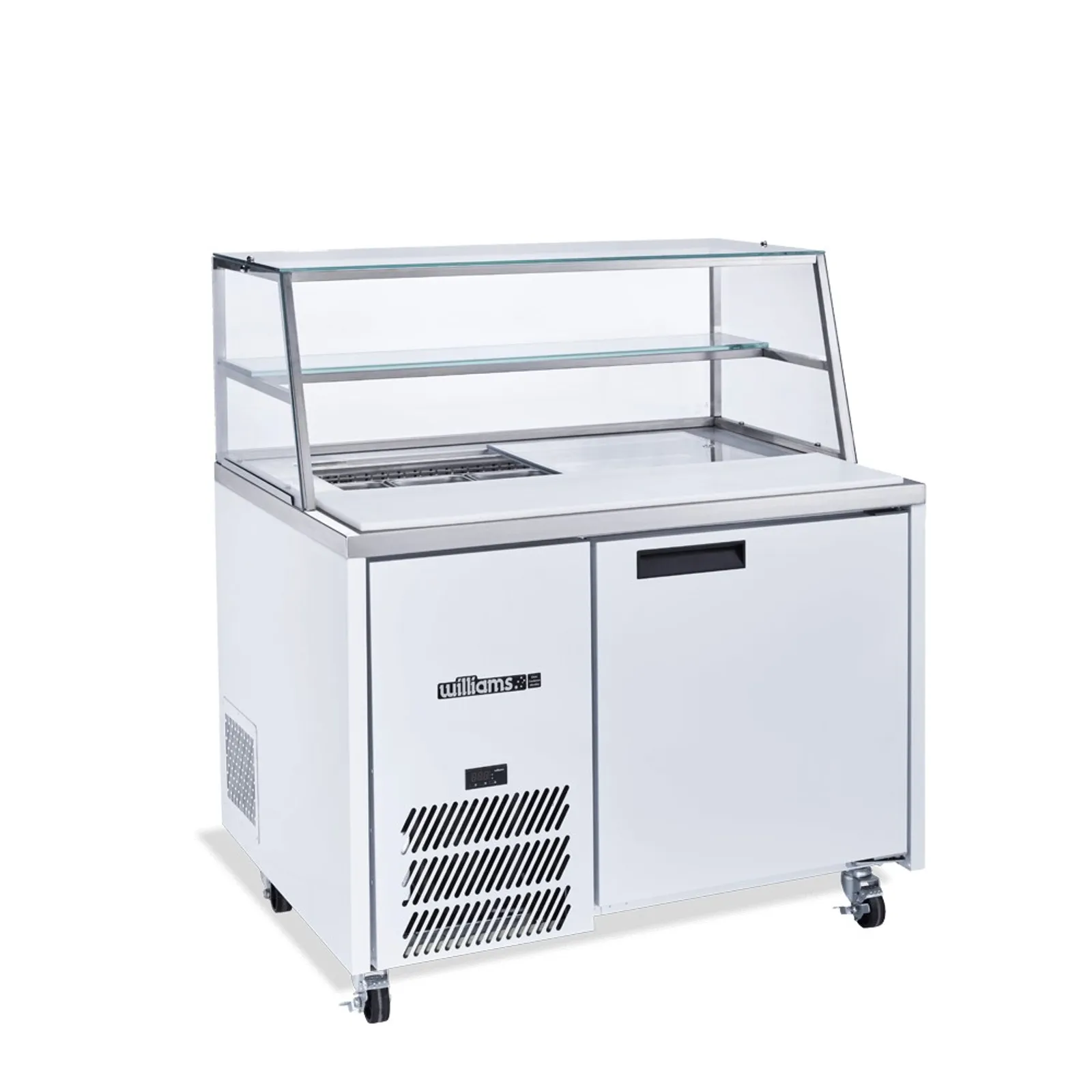 Williams HJ1SCBA Jade SC - 1 Door Sandwich Prep Counter, White