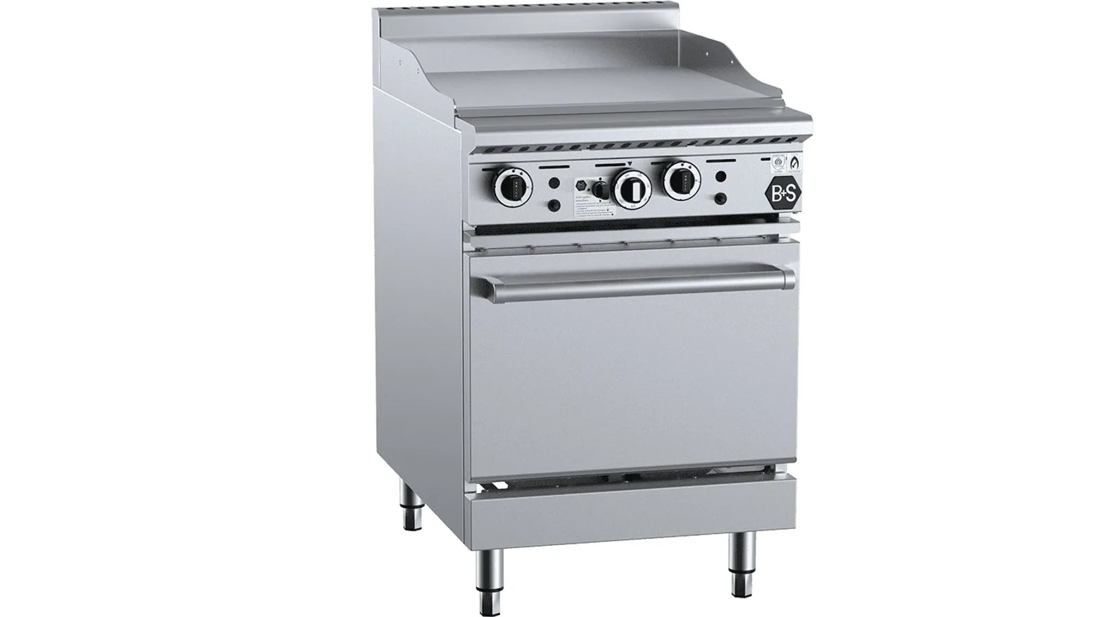 B+S Black OV-GRP6 - Oven With 600mm Grill Plate