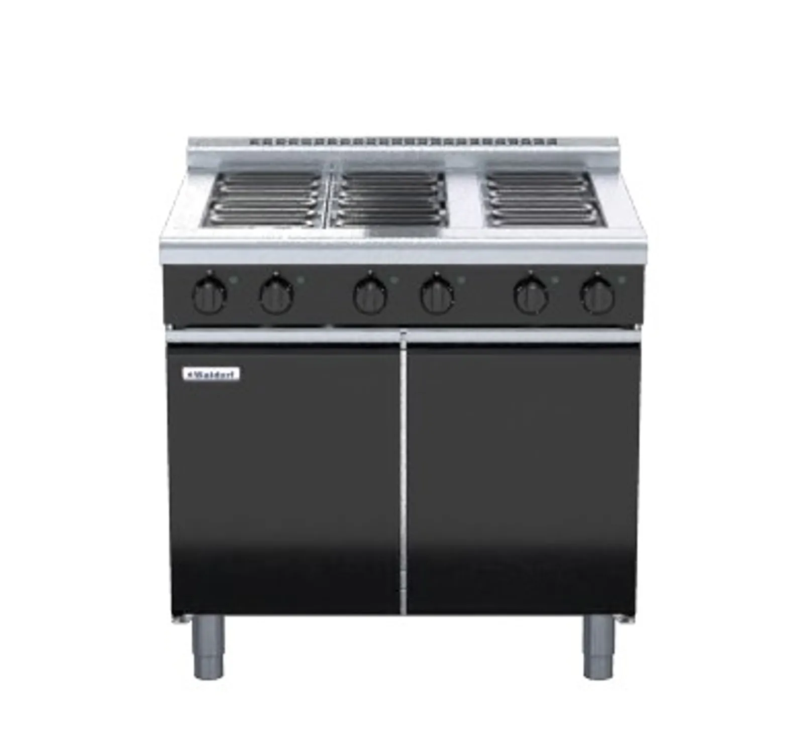 Waldorf Bold RNLB8600E-CD - 900mm Electric Cooktop Low Back Version Cabinet Base