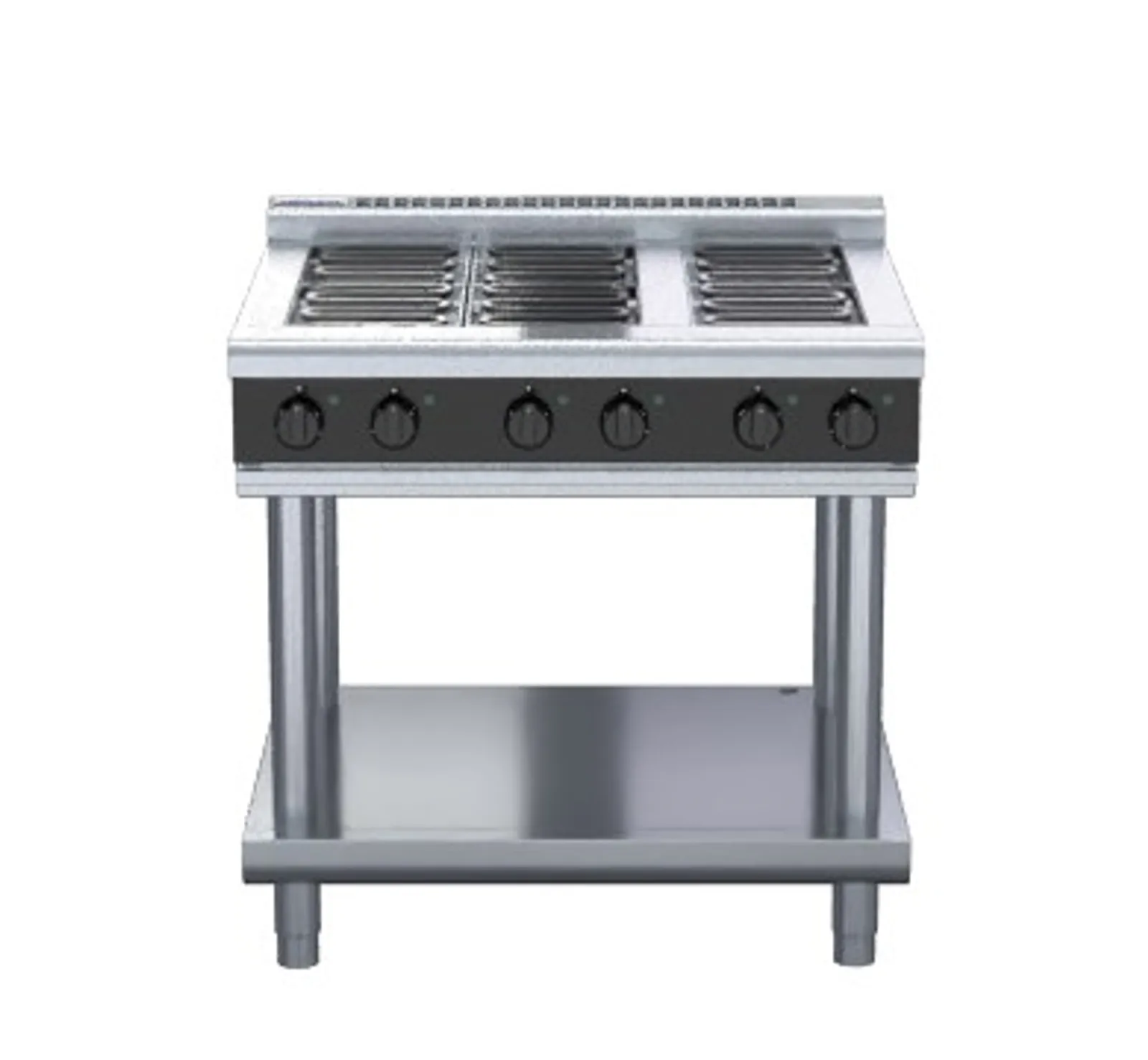 Waldorf Bold RNLB8600E-LS - 900mm Electric Cooktop Low Back Version Leg Stand