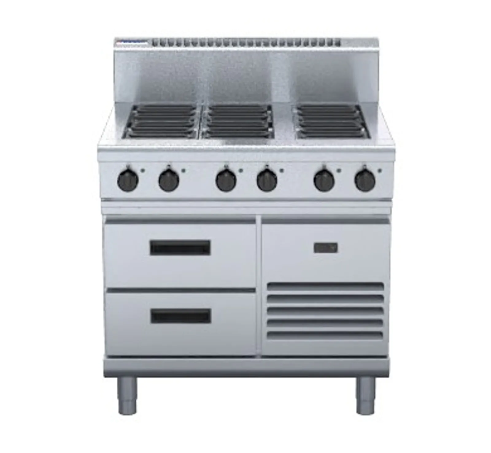 Waldorf 800 Series RN8600E-RB - 900mm Electric Cooktop Refrigerated Base