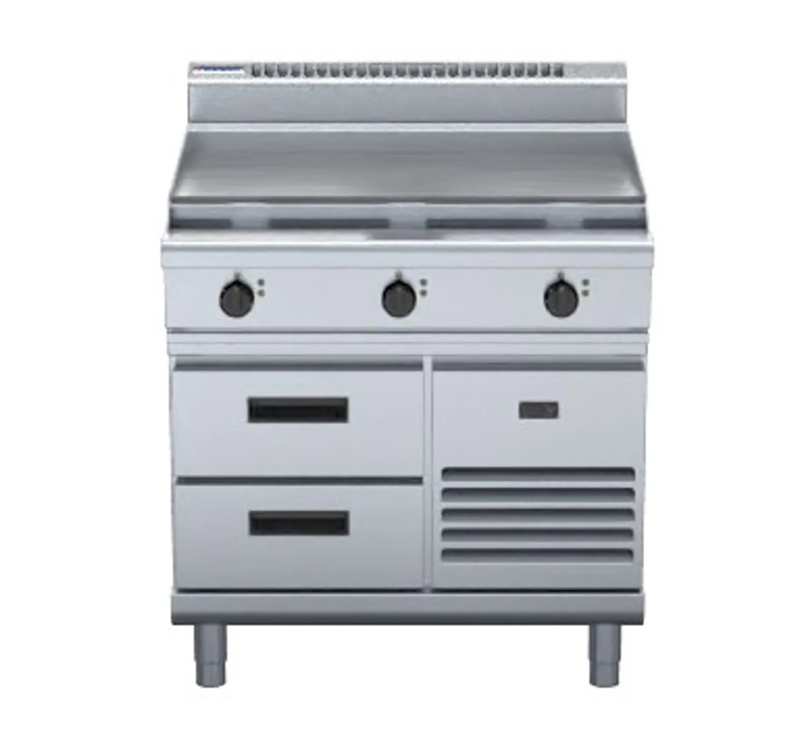 Waldorf 800 Series RN8609E-RB - 900mm Electric Cooktop Refrigerated Base