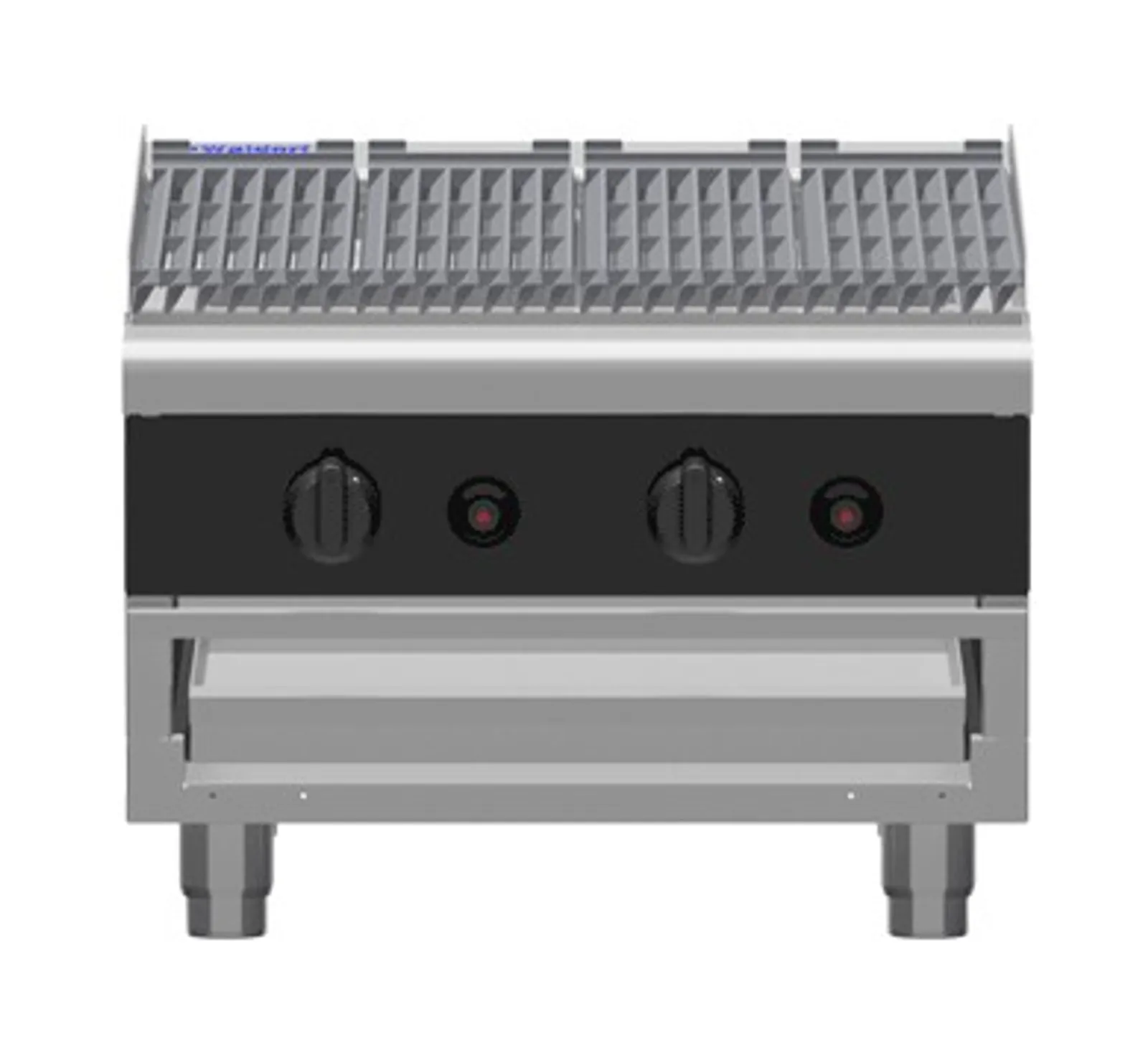 Waldorf Bold CHLB8600G-B - 600mm Gas Chargrill Low Back Version - Bench Model