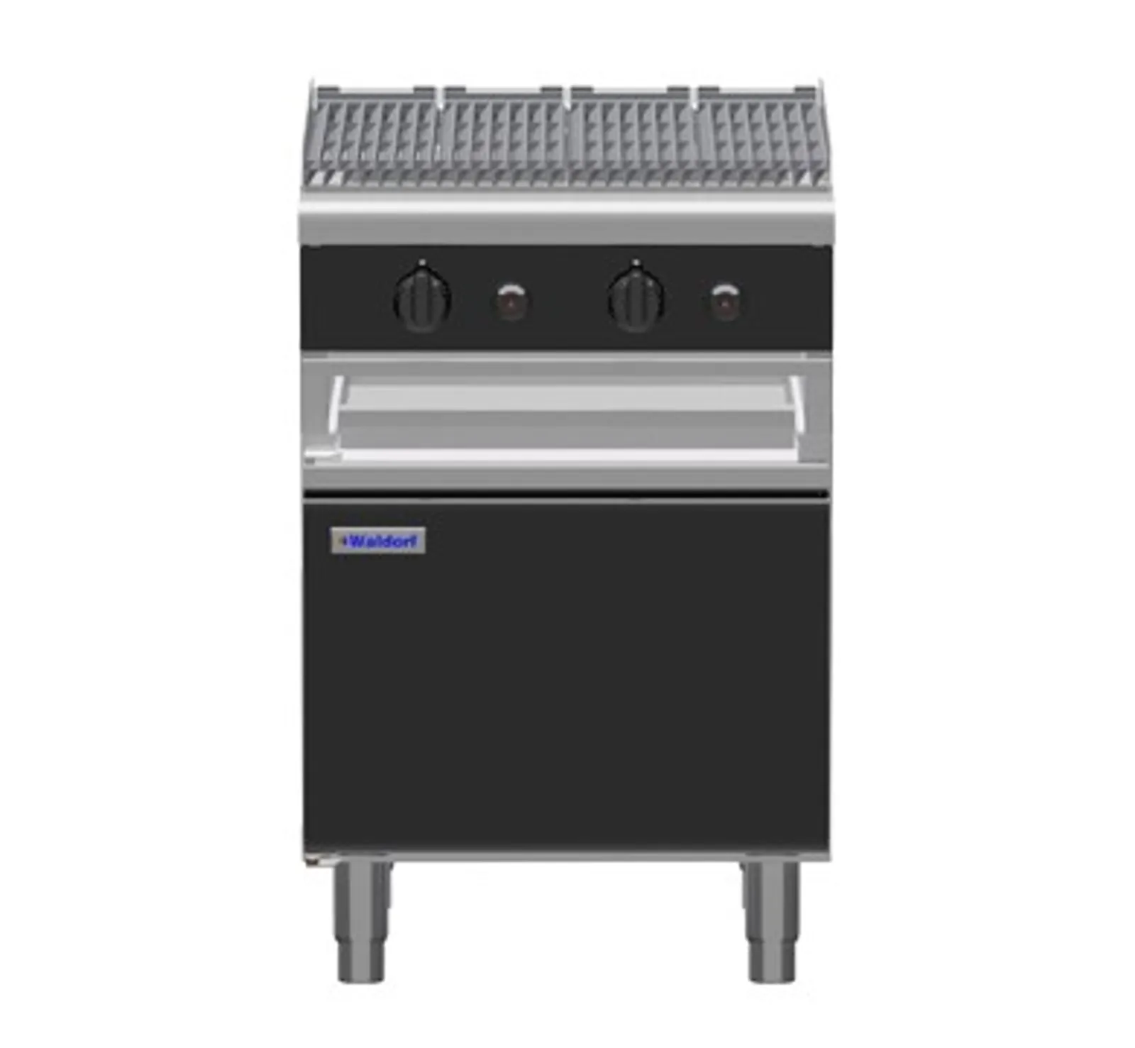Waldorf Bold CHLB8600G-CD - 600mm Gas Chargrill Low Back Version - Cabinet Base