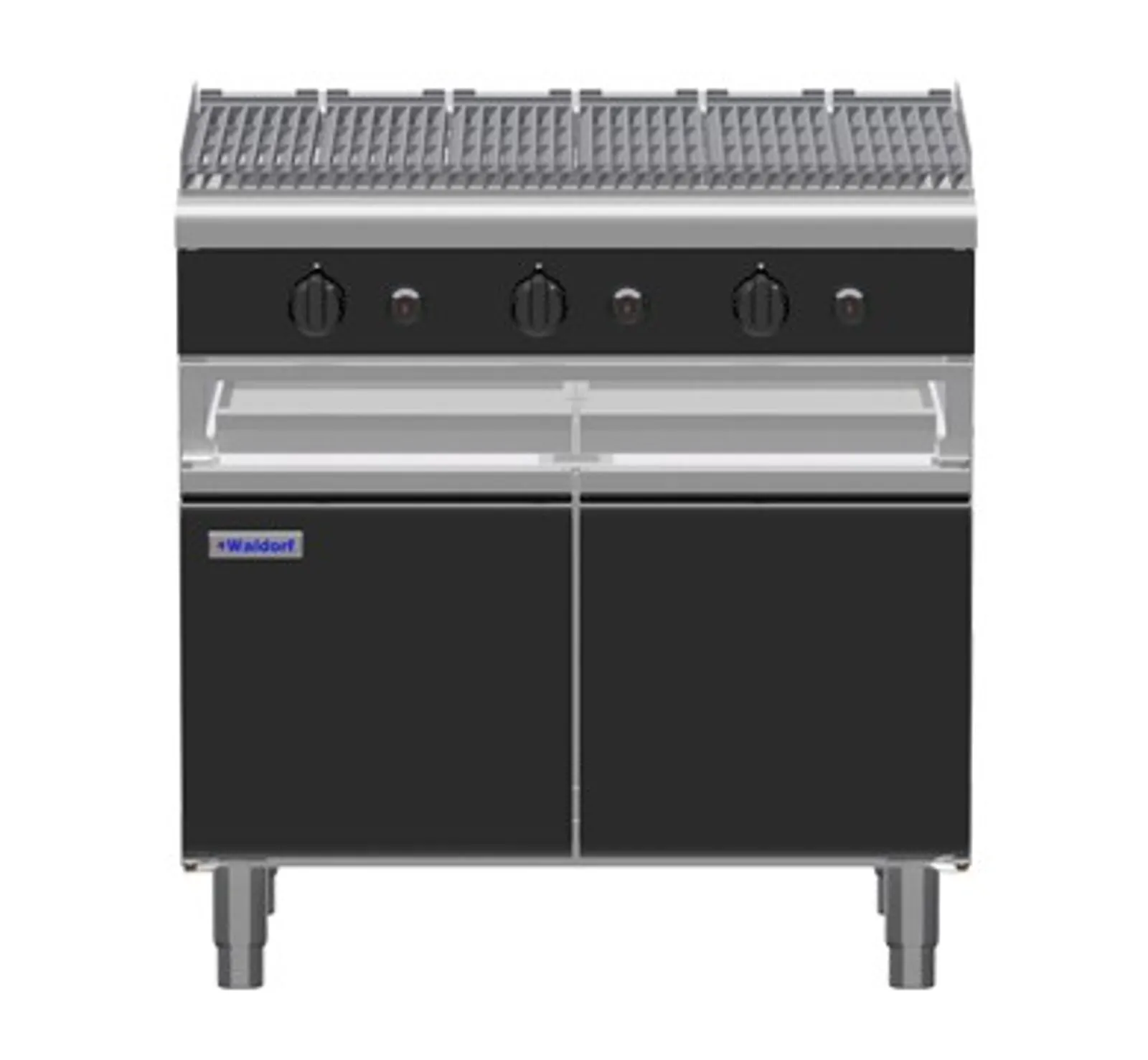 Waldorf Bold CHLB8900G-CD - 900mm Gas Chargrill Low Back Version - Cabinet Base