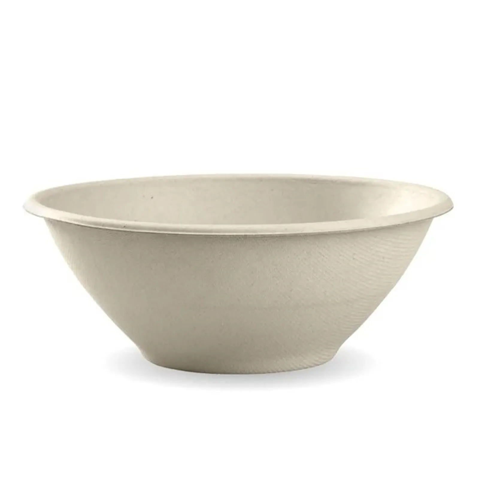 BioPak B-BL-40-N - 1,180ml / 40oz Natural Plant Fibre BioBowl