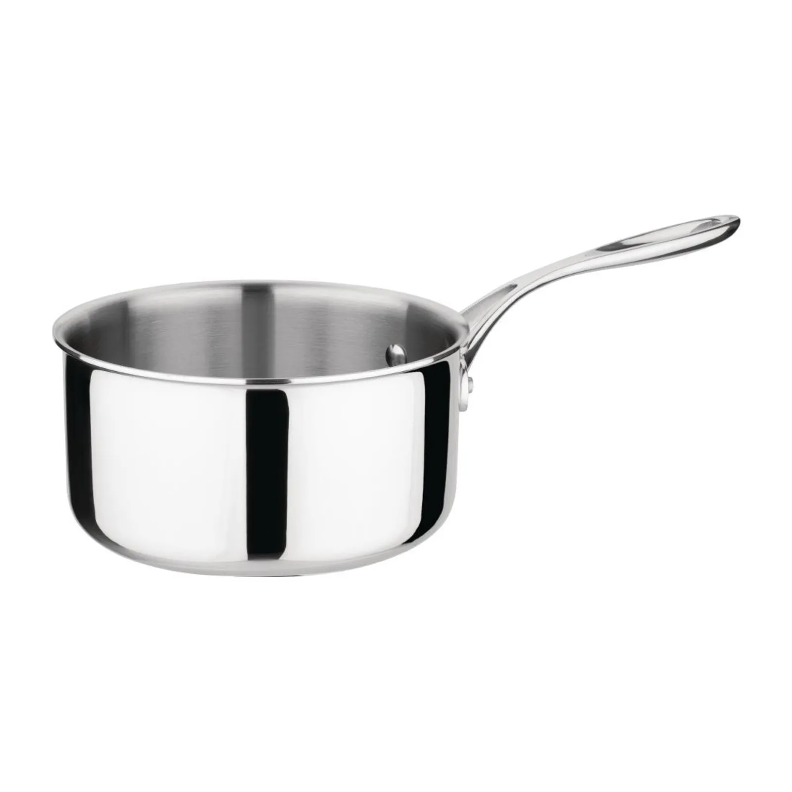 Vogue FS666 - Tri-Wall Saucepan St/St - 180mm 7"