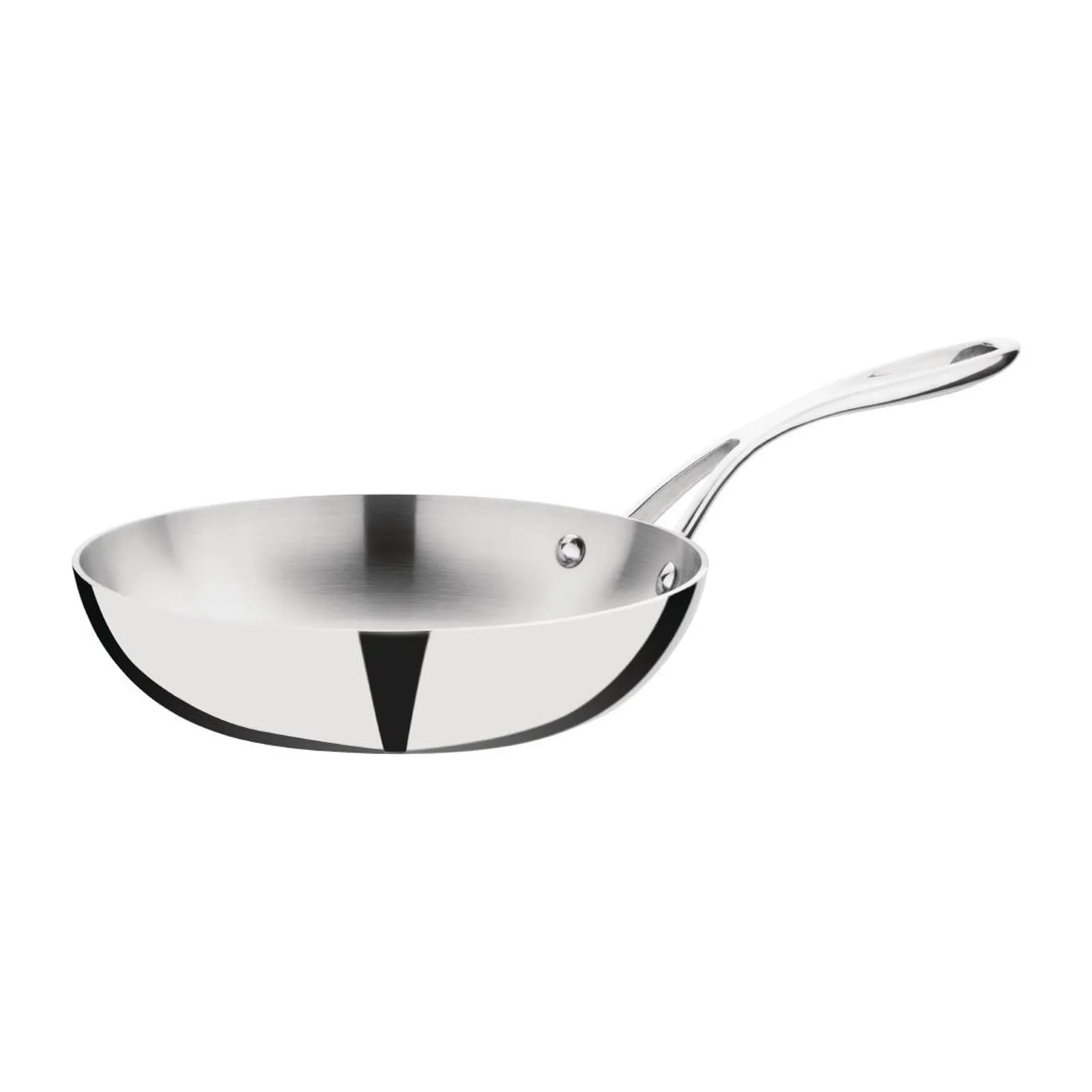 Vogue FS668 - Tri-Wall Fry Pan St/St - 200mm 8"