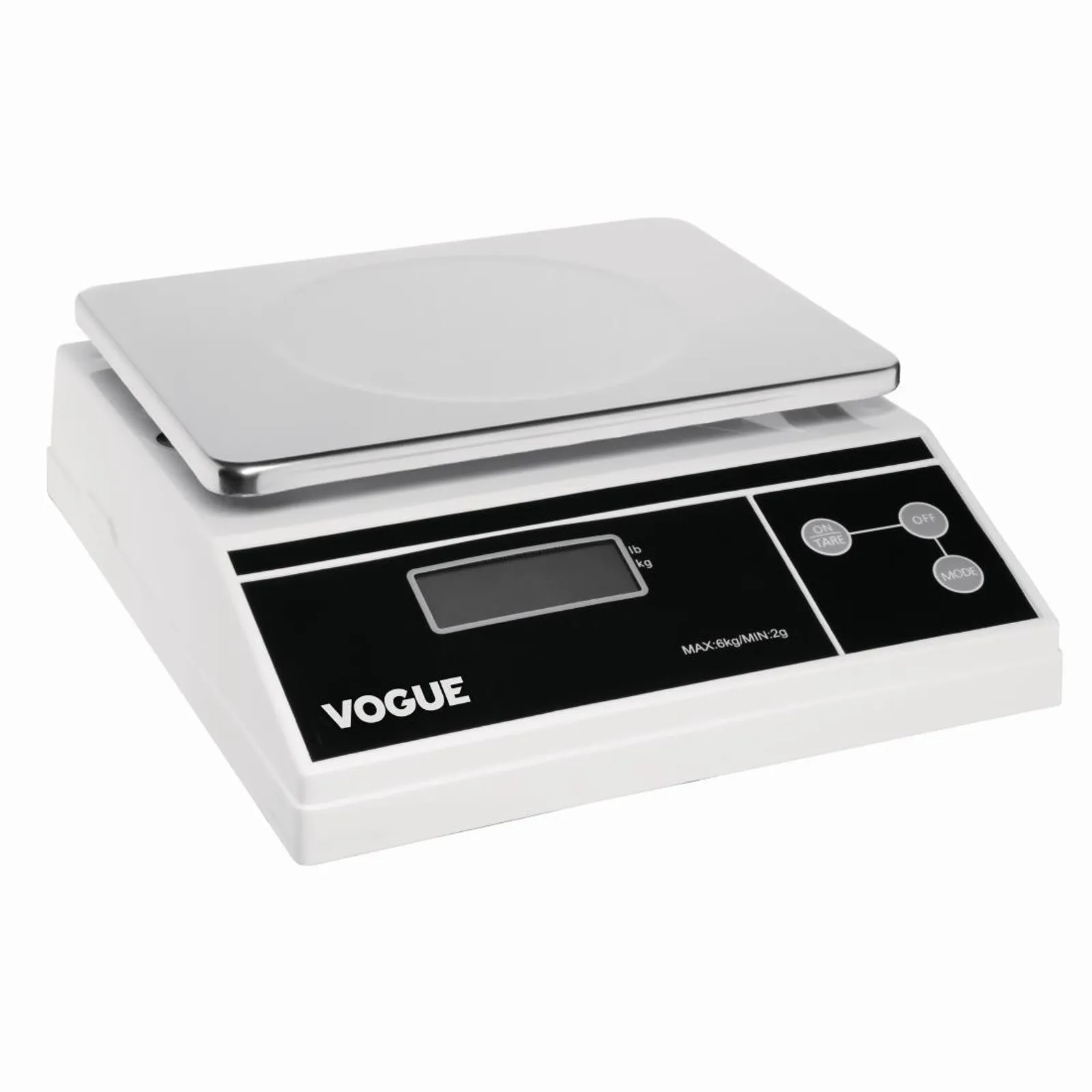 Vogue FS486-A - Vogue Digital Platform Scale 6kg Grad 2g kg/lbs