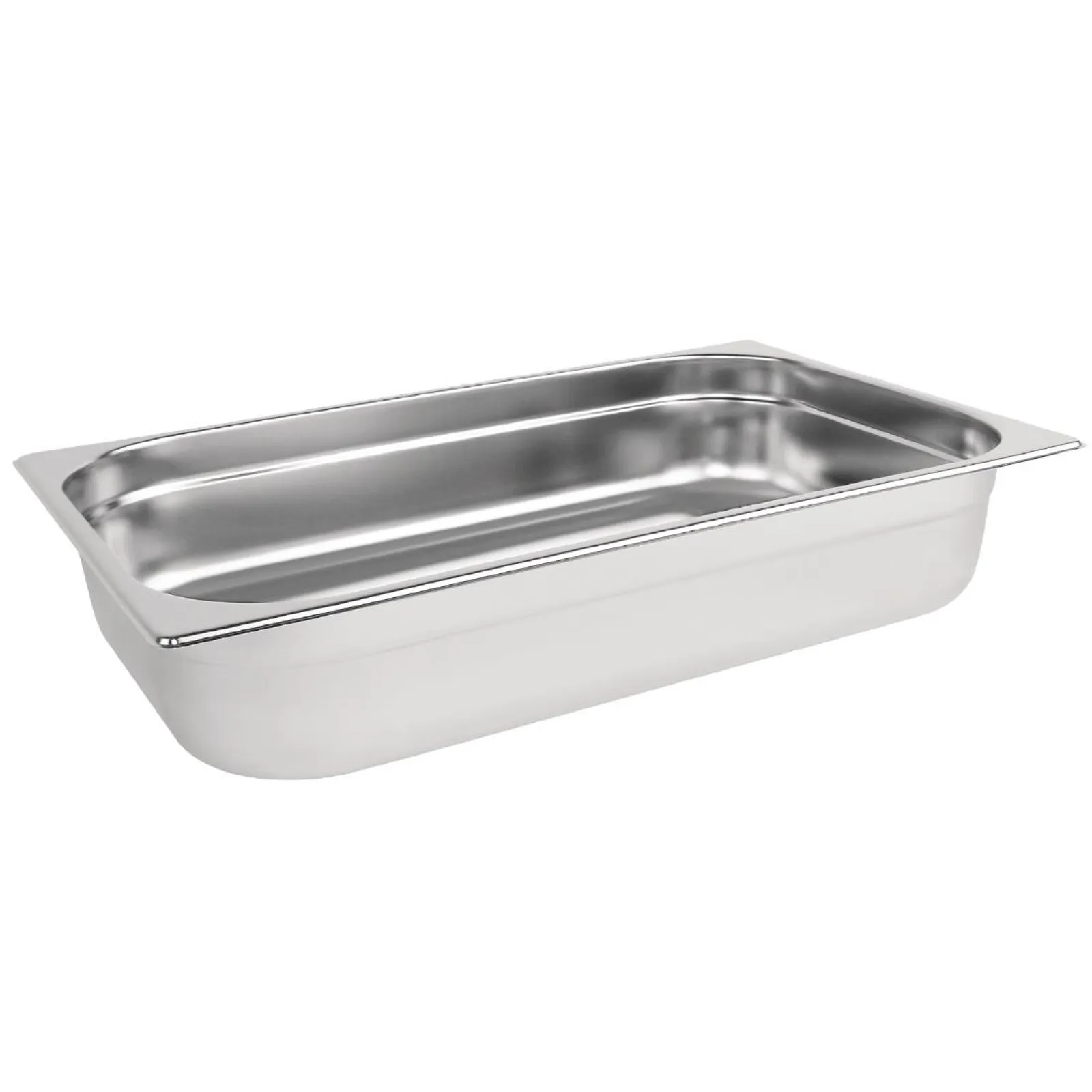 Vogue DN704 - Stainless Steel 1/1 Gastronorm Tray 100mm