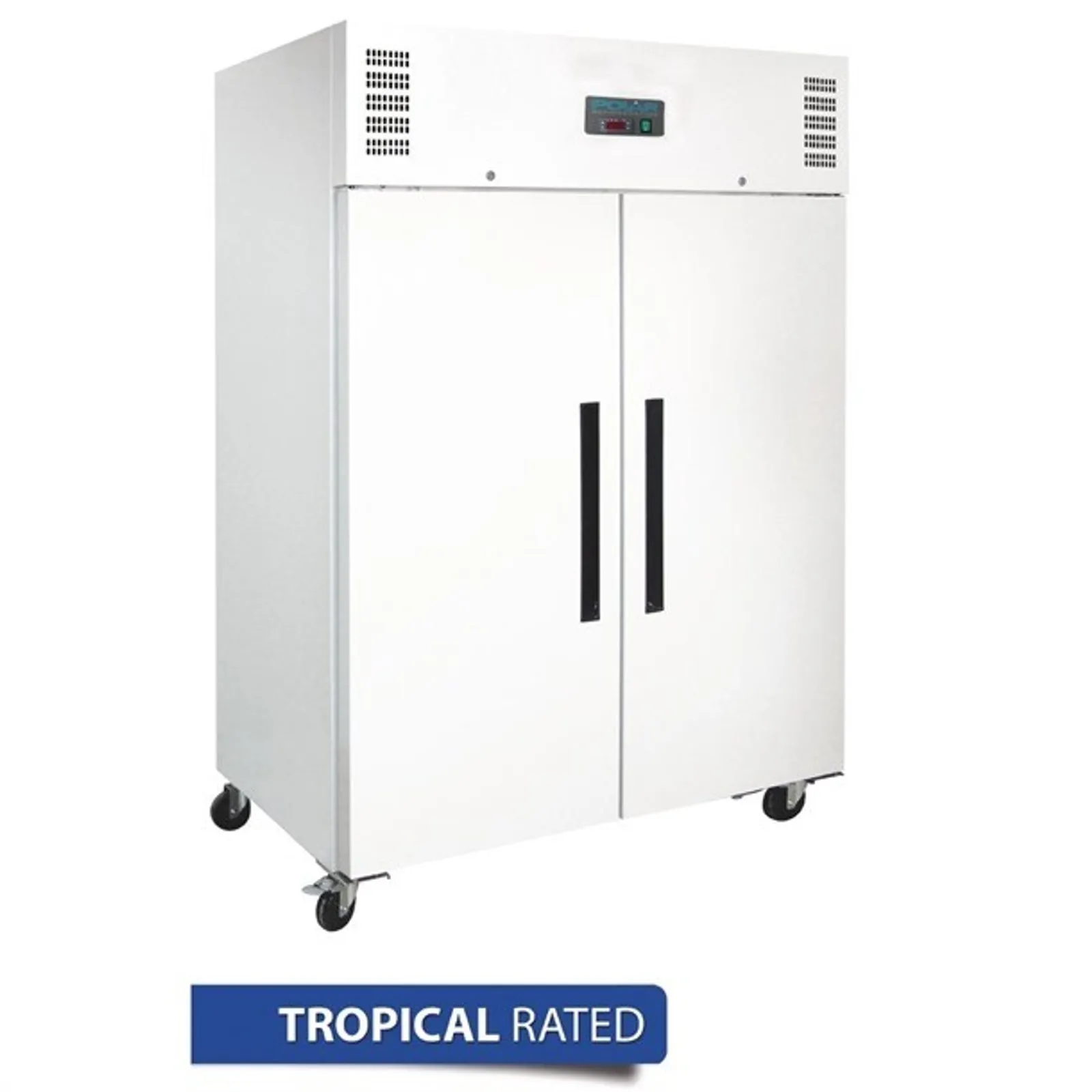 Polar DL897-A G-Series - 2 Door Upright Freezer White 1200Ltr