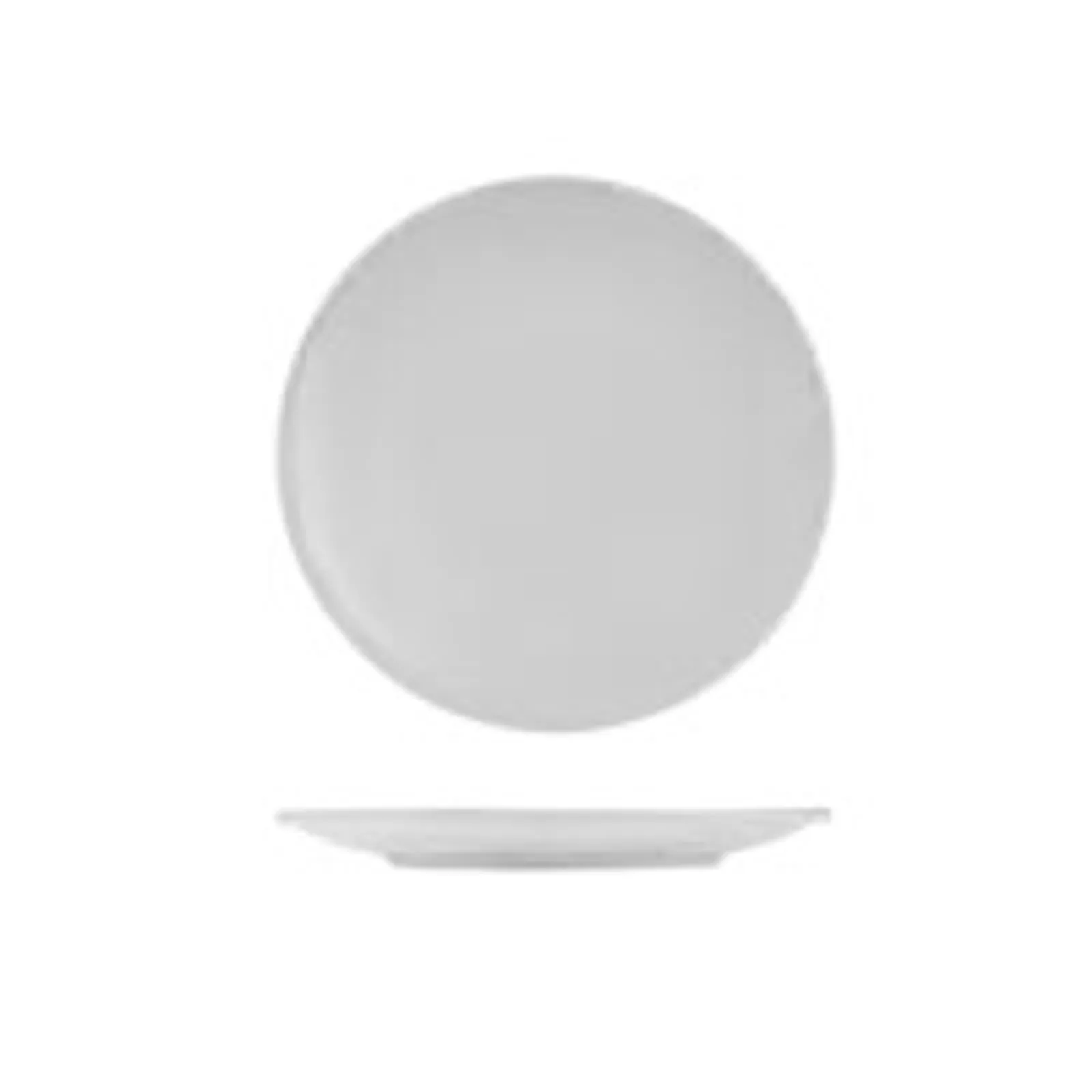 Zuma 9029364 Pearl Aspen - Round Coupe Plate 230mm