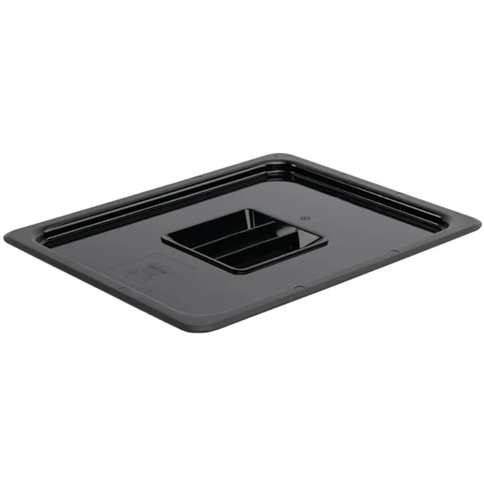 Vogue U475 - Polycarbonate 1/2 Gastronorm Black Lid