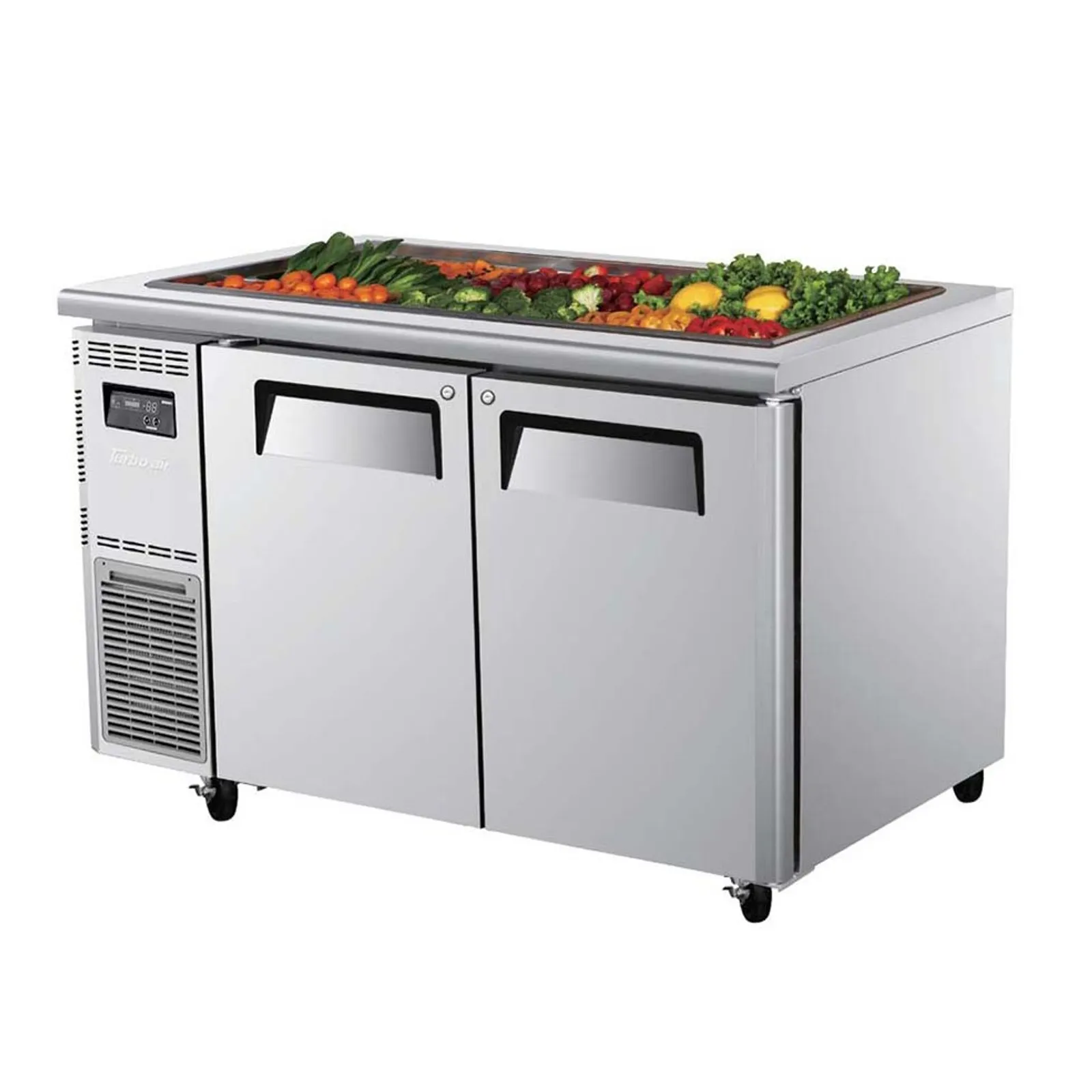 Turbo Air KSR12-2-N - 2 Door Salad Prep Table Buffet