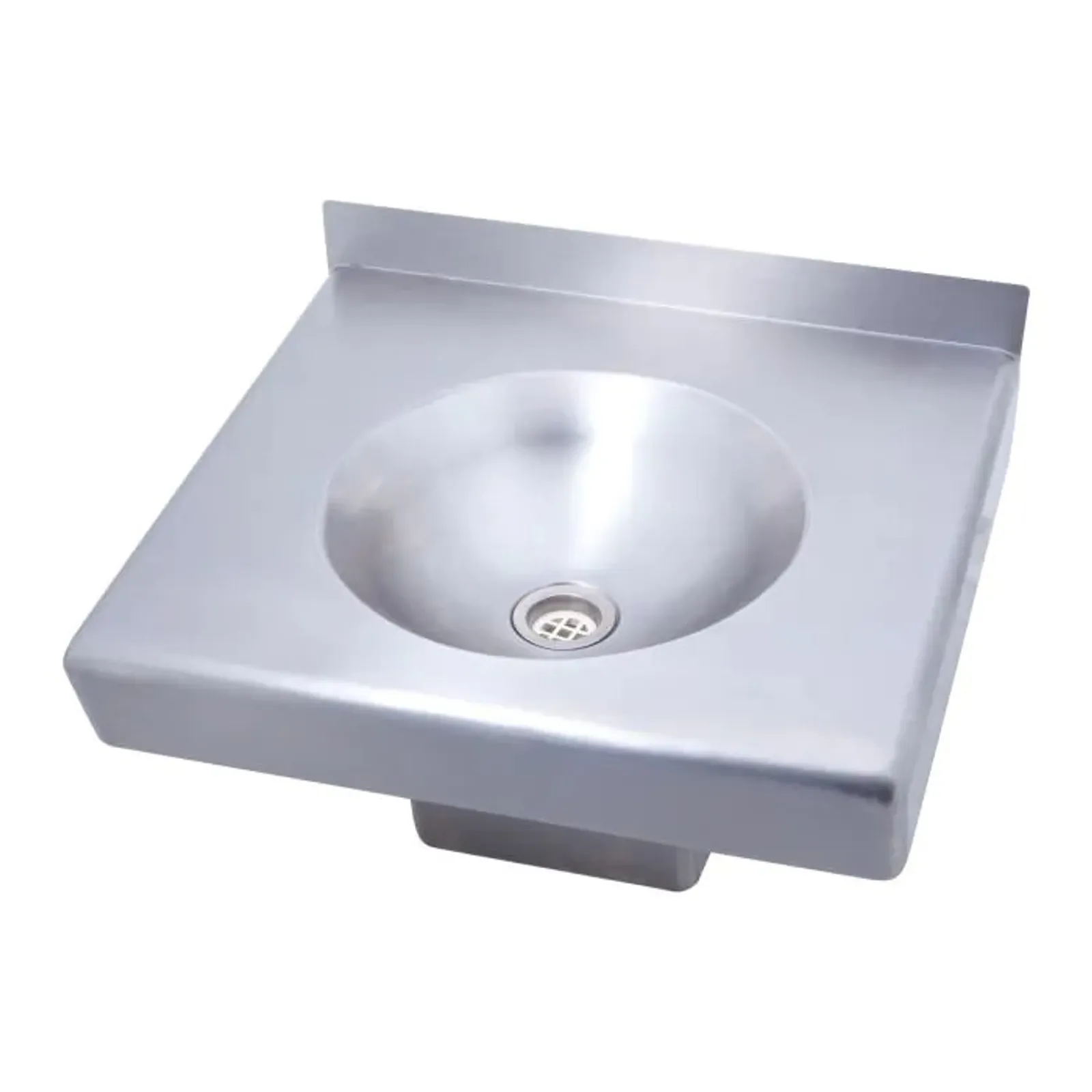 3Monkeez HBD-S - Square Disabled Compliant Wall Mounted Stainless Steel Hand Basin