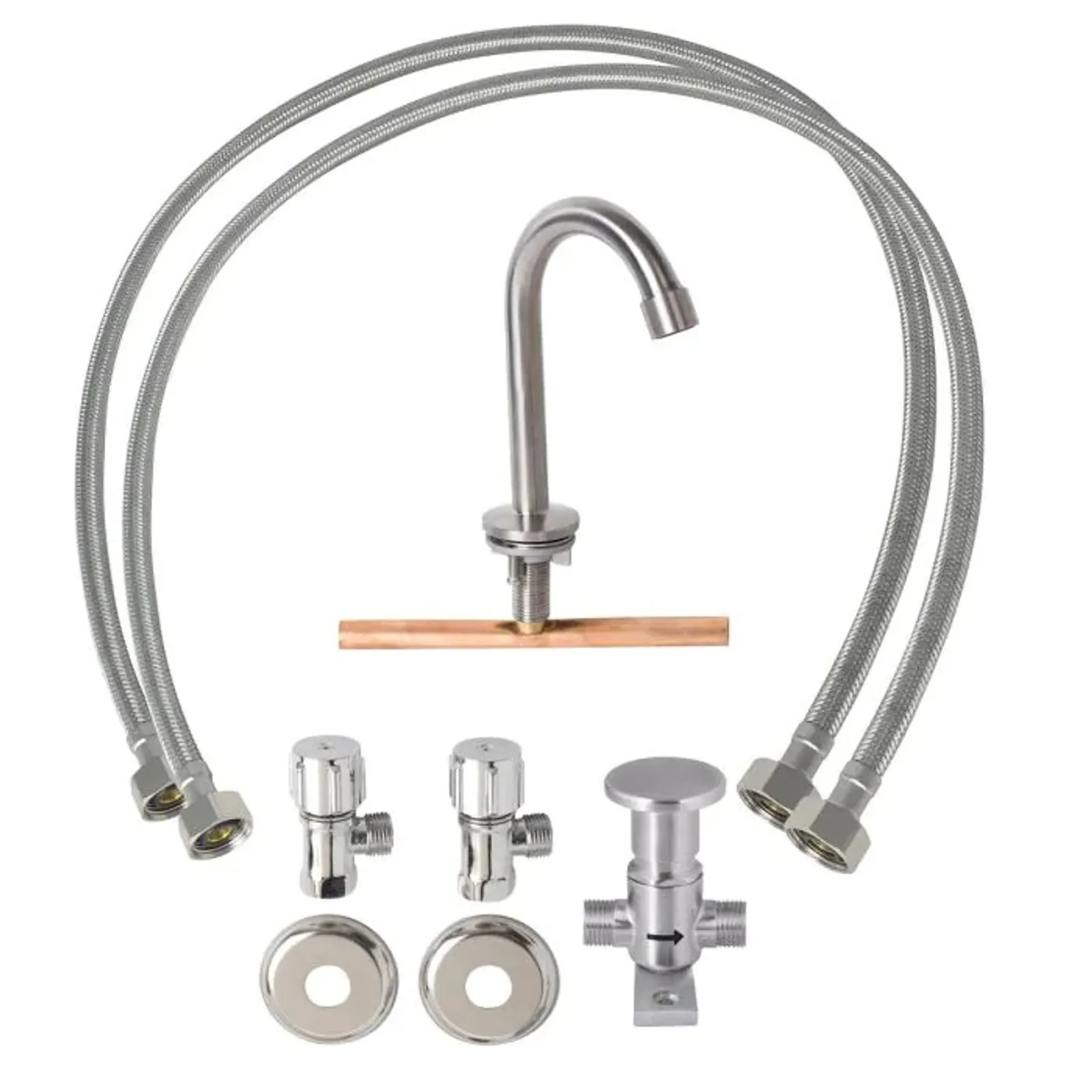 3Monkeez P-PTKNEEKIT - Foot Operated Kit. Suits Troughs or Basins