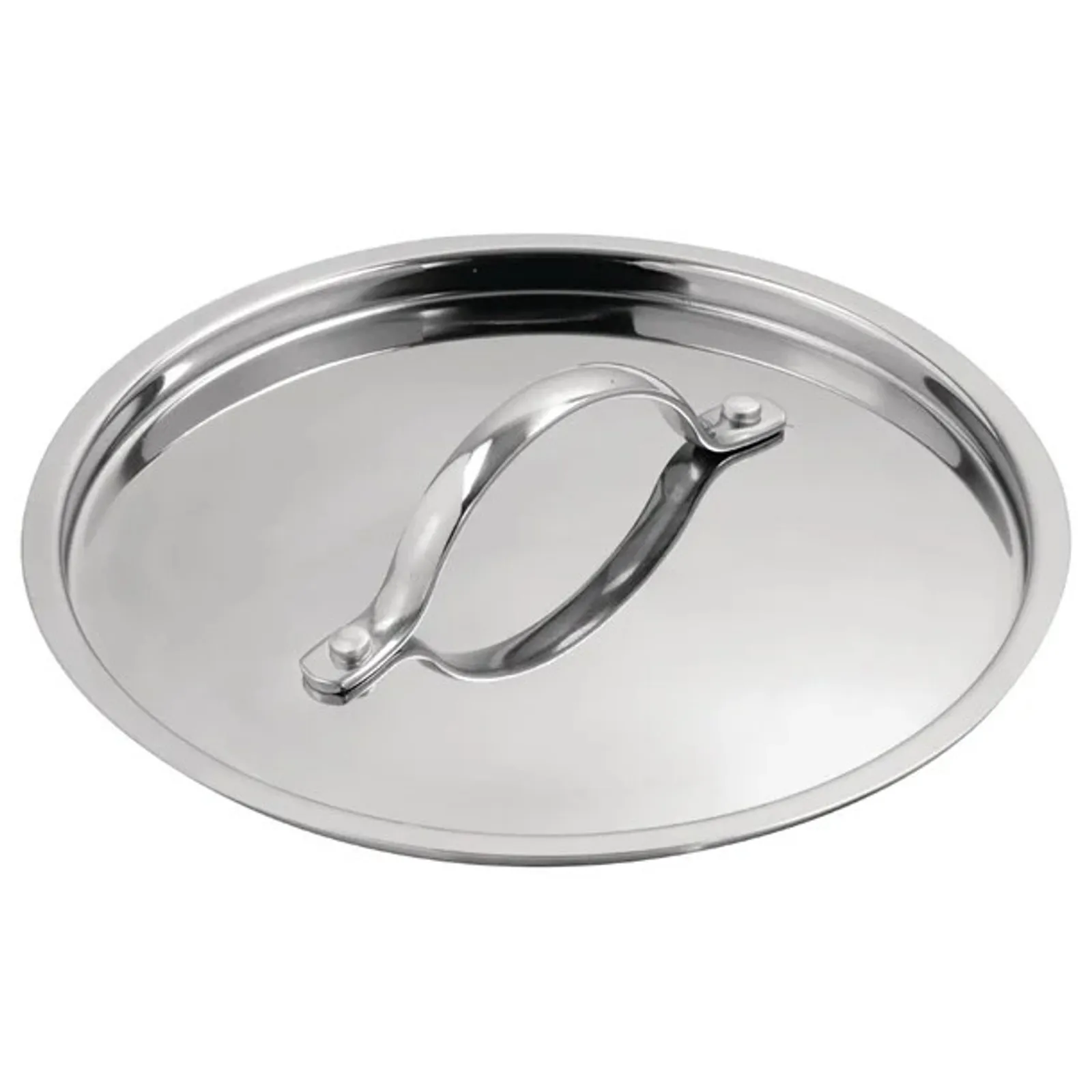 Vogue Y424 - Stainless Steel & Aluminium Tri-Wall Saucepan Lid 200mm