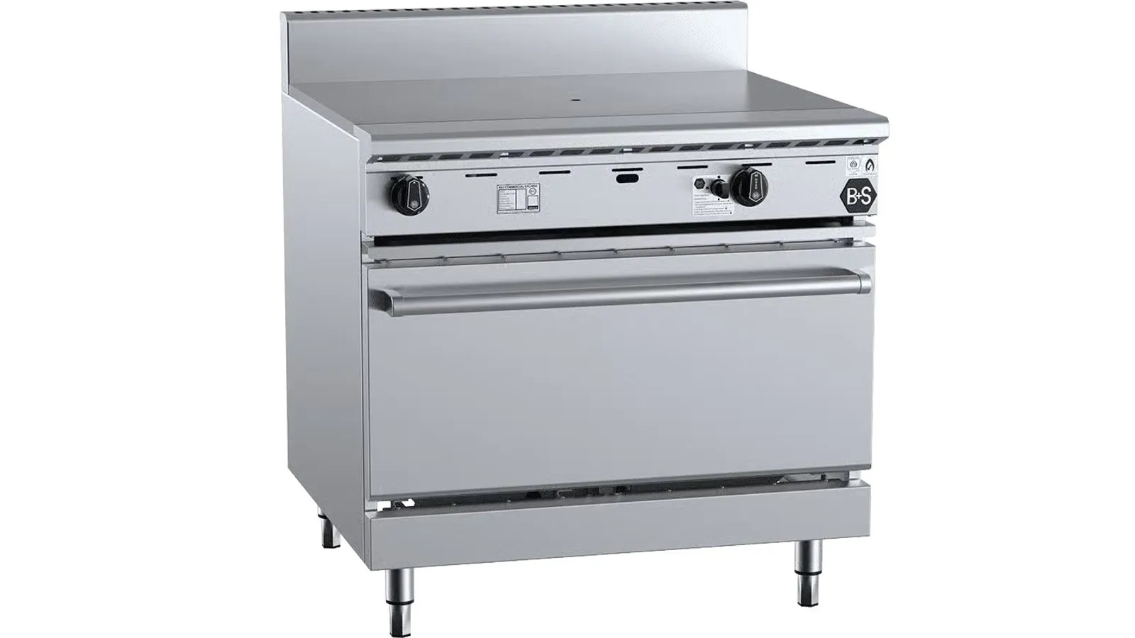 B&S BLACK OV-TT9 - Oven With 900mm Target Top