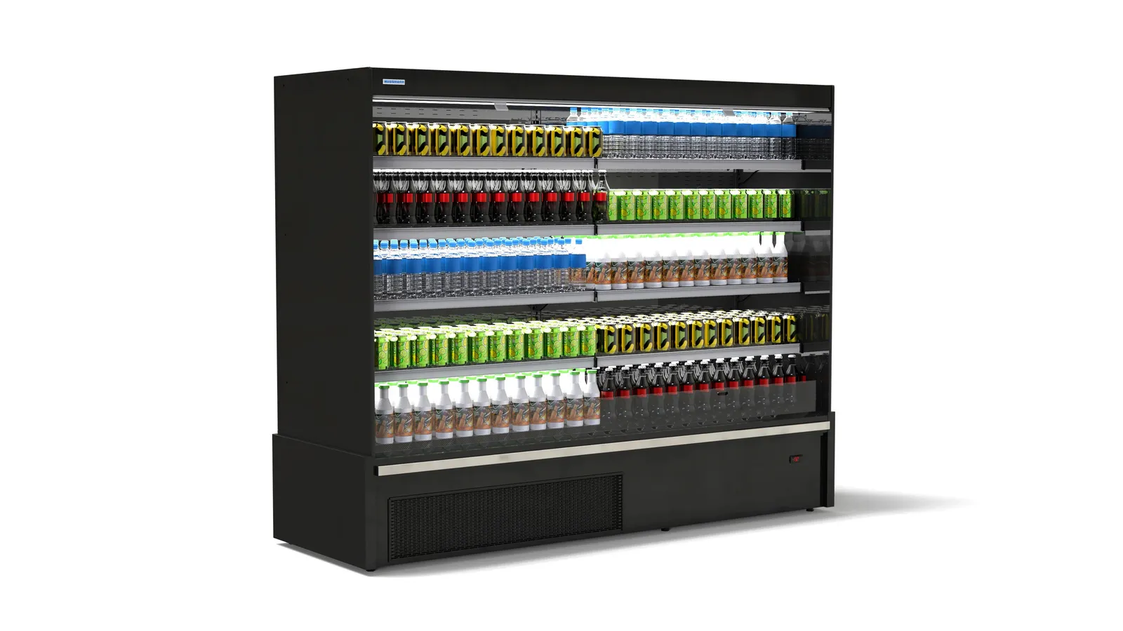 Hussmann H2TMS-26 - Multideck Open Front Chiller Cabinet 1689L