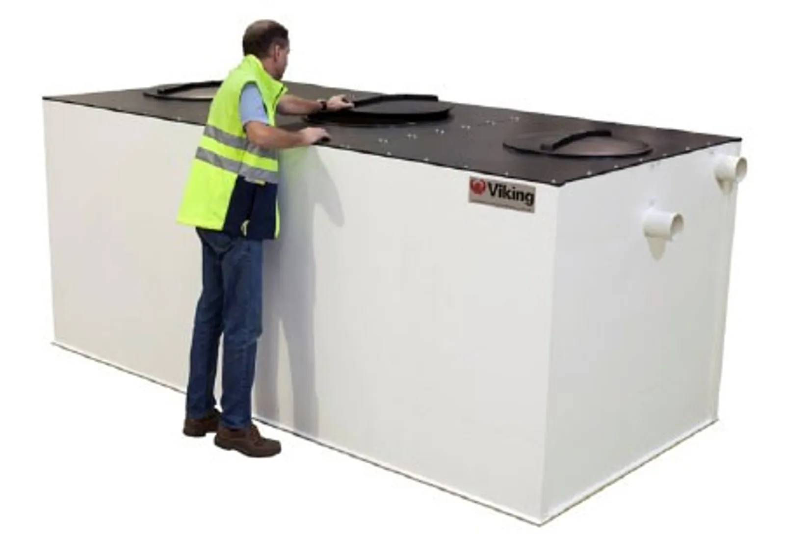 Viking Plastics VPT9AG-1000 - Above Ground Grease Traps 1000L - Paneltim Tank