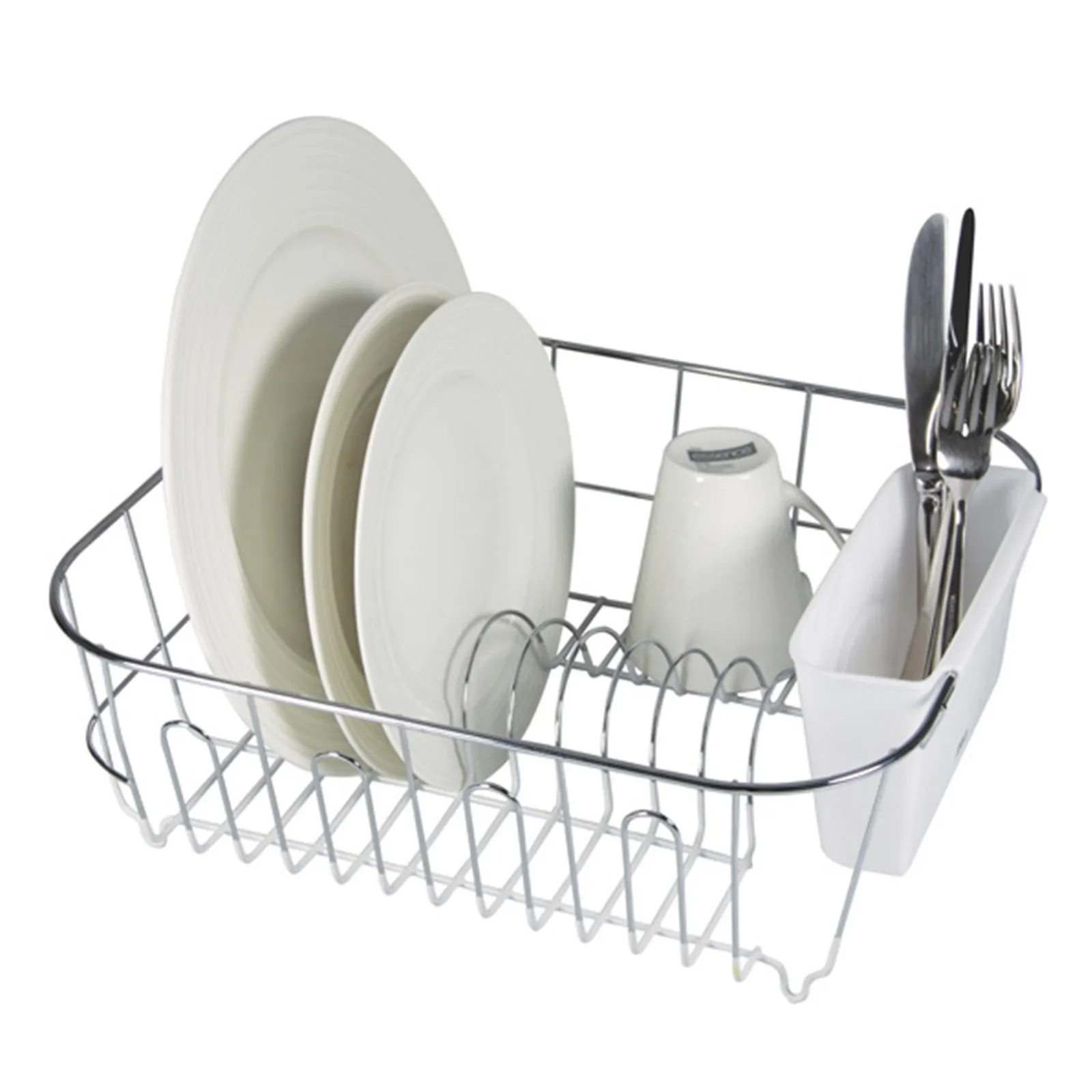 Avanti 12678 - Slimline Dish Rack, Small - White