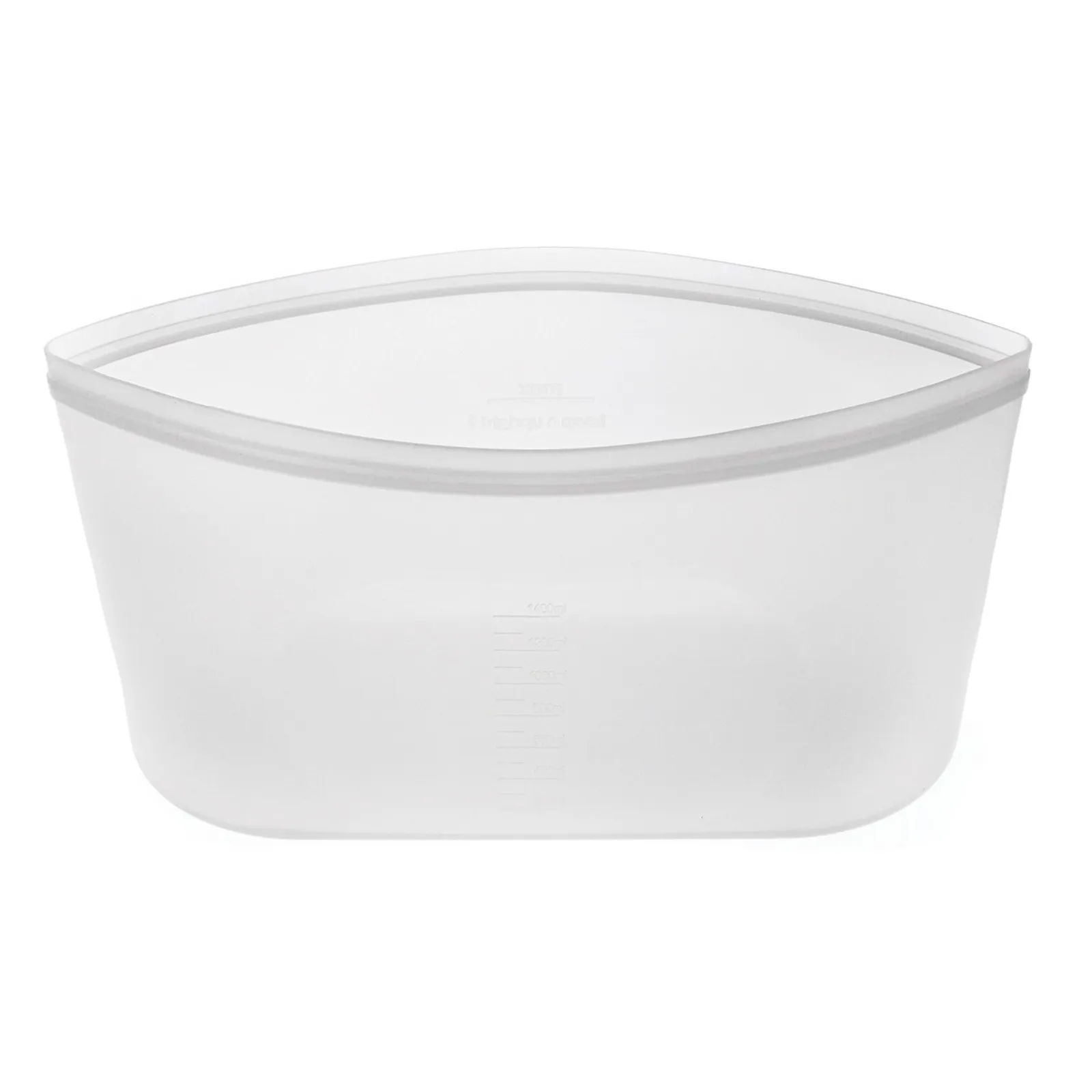 Avanti 14798 - Pinch & Lock Silicone Reusable Bags, 1400ml - White