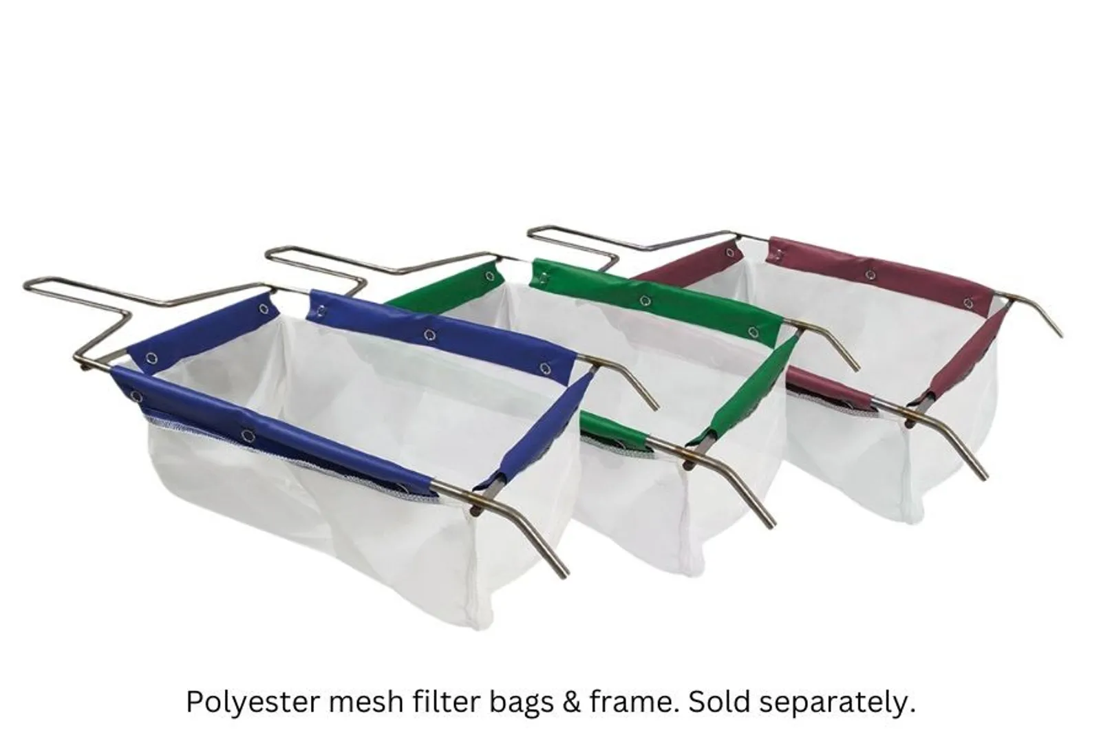ACE Poly Mesh Filter Bag Large - Coarse Mesh 200 Micron Blue
