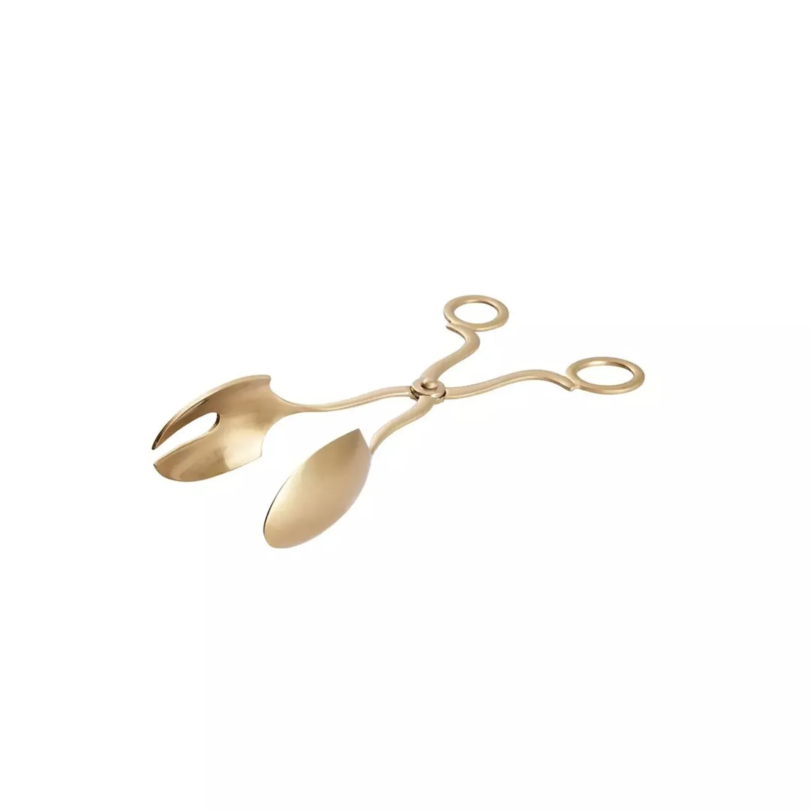 Trenton 15013-C - Deluxe Scissor Salad Tong - Champagne 212mm