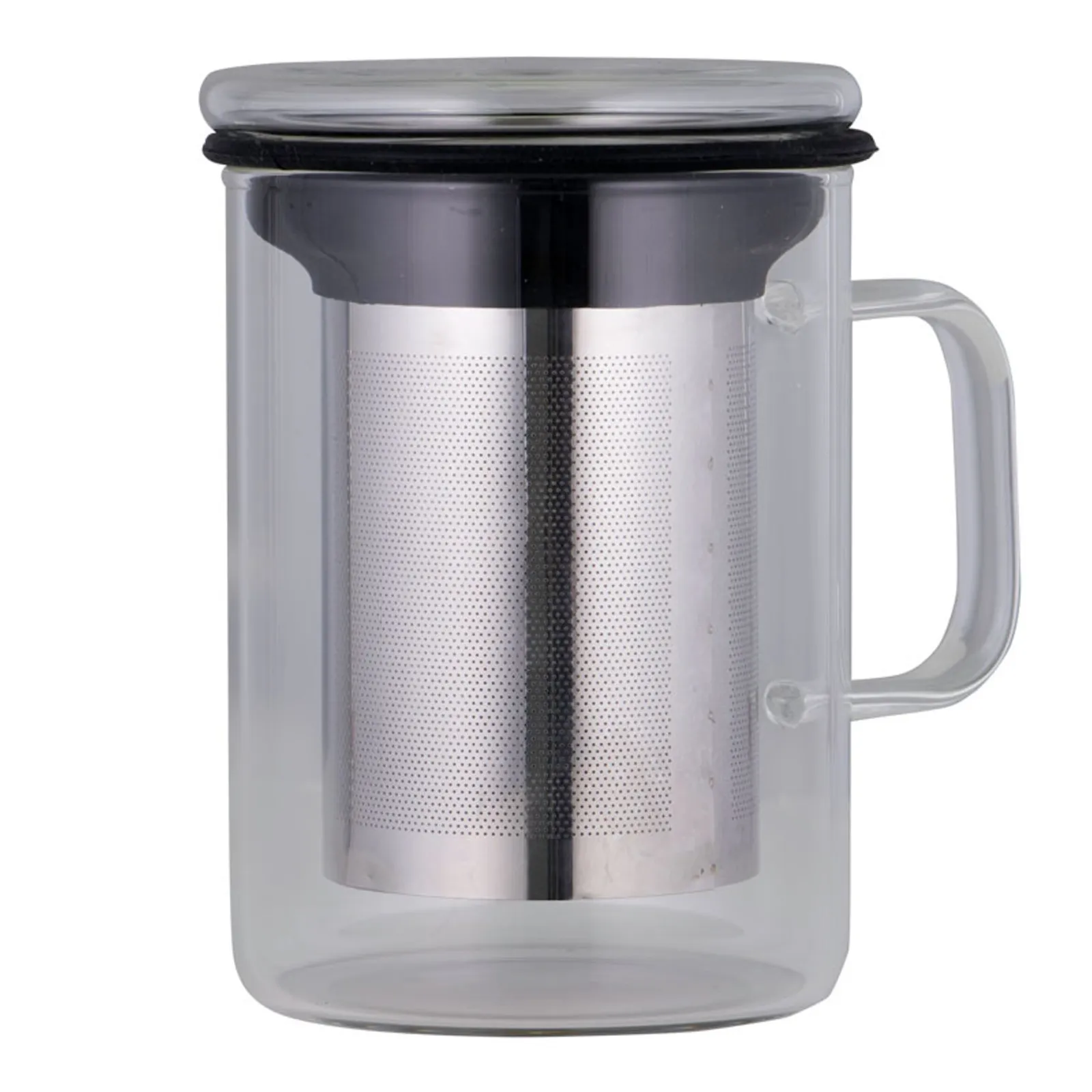 Avanti 15246 - Tea Mug with Infuser, 350ml - Black