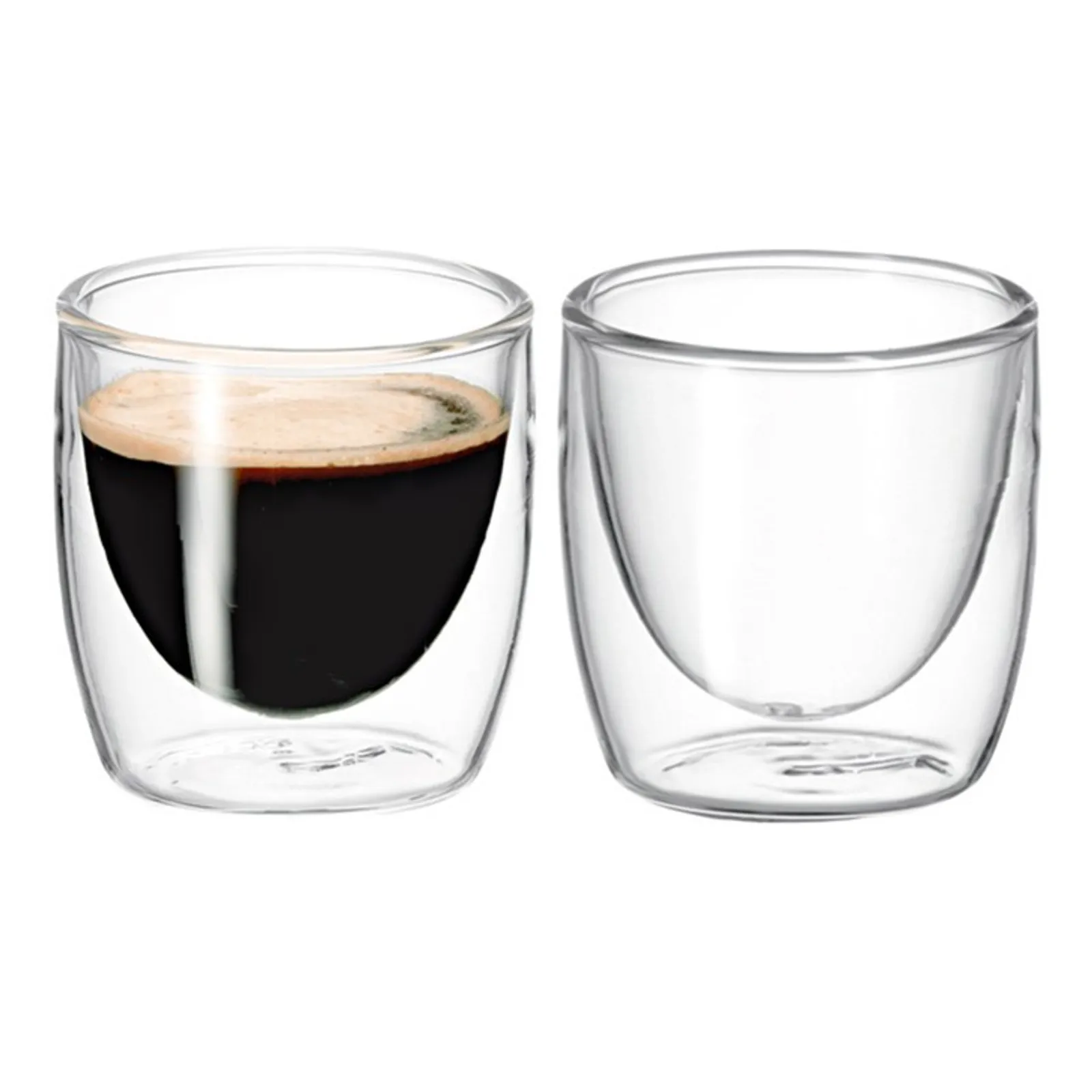 Avanti 15522- Caffe Twin Wall Glass - Set of 2 - 100ml