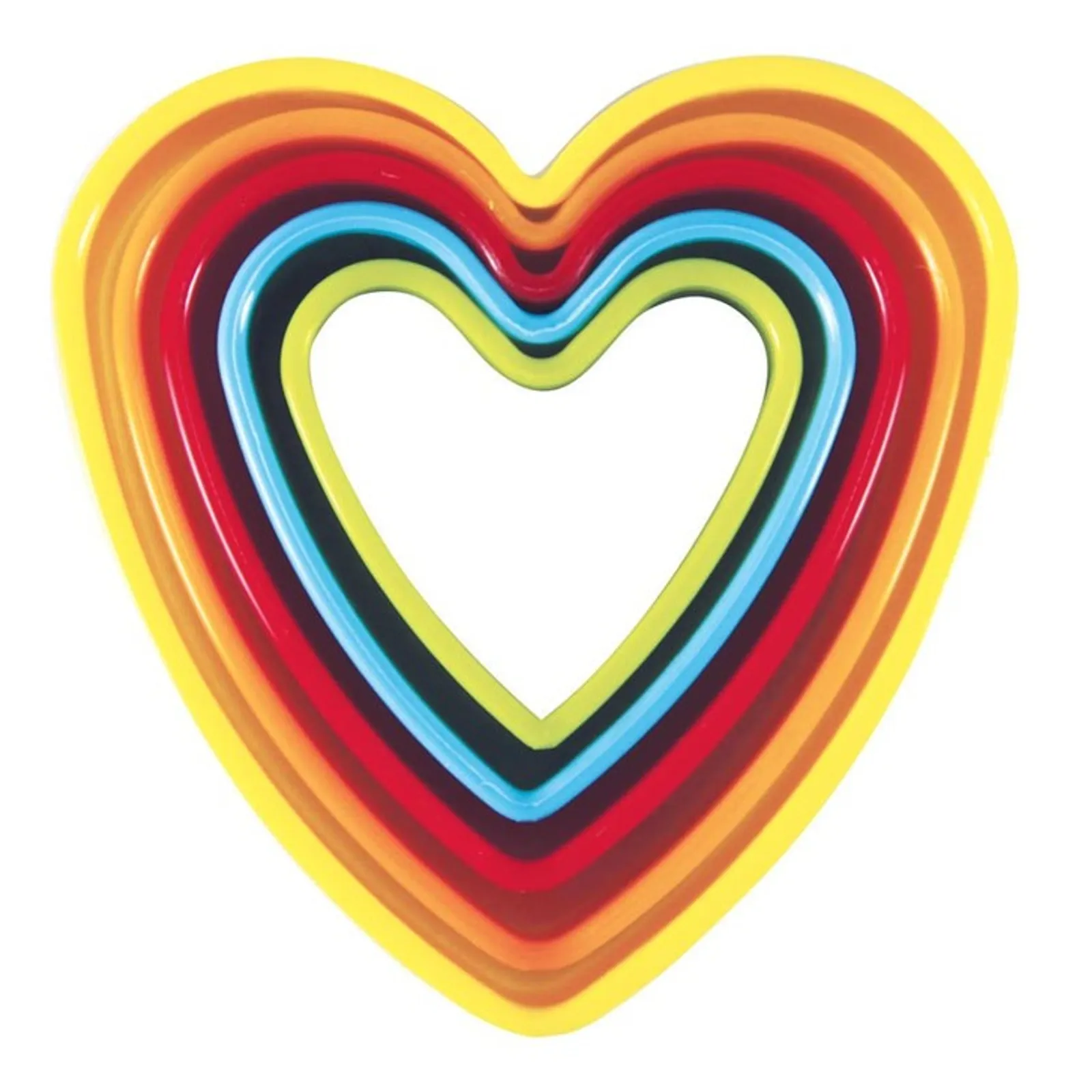 Avanti 16517 - Heart Cookie Cutters - 5 Piece Set