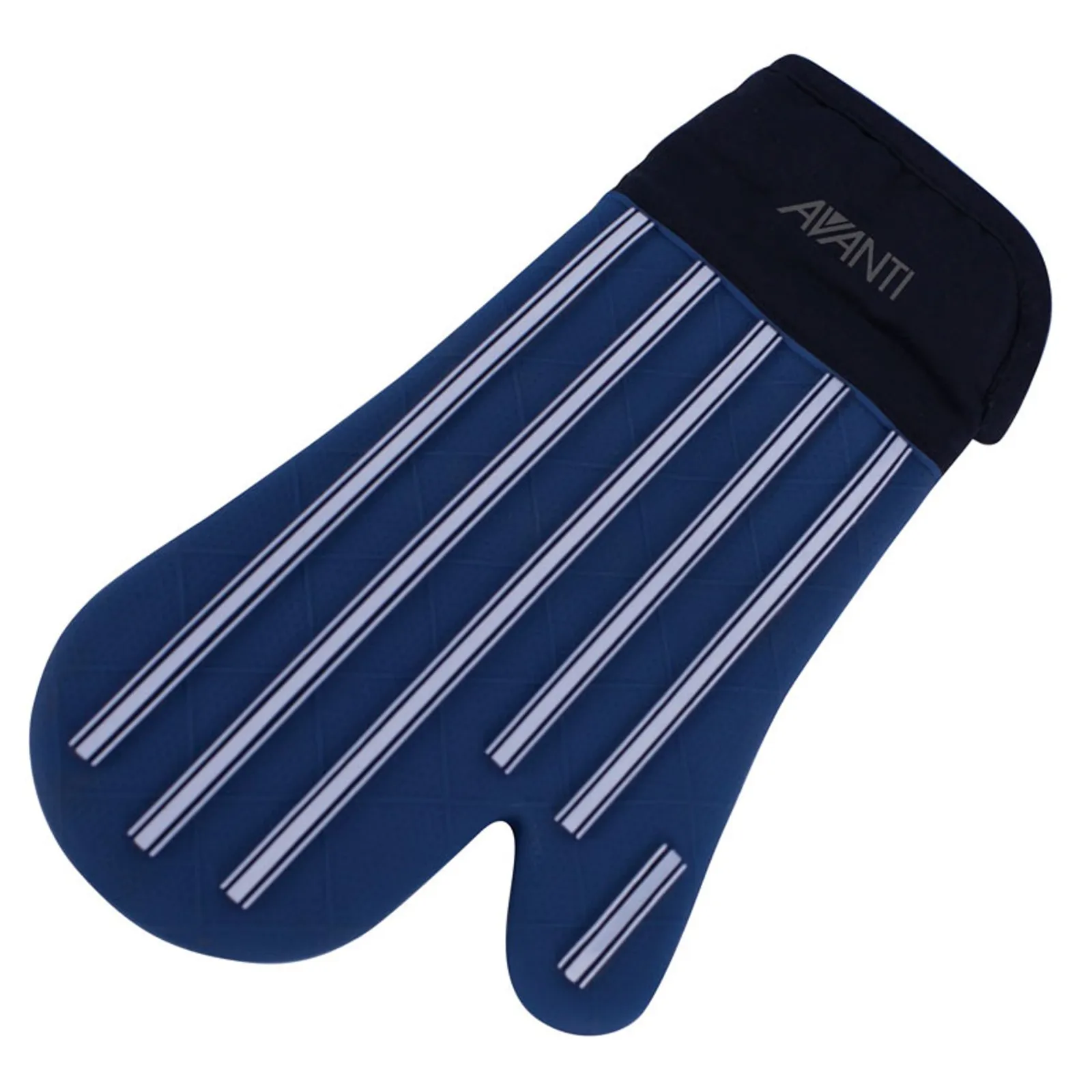 Avanti 16581 - Silicone Oven Glove - Butcher Stripe