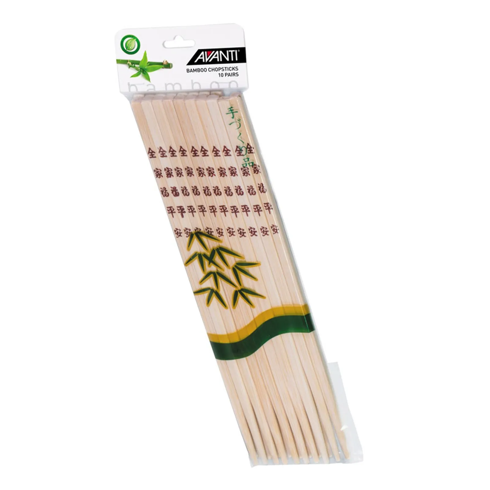Avanti 16698 - Bamboo Chopsticks, 26.5cm - 10 pairs