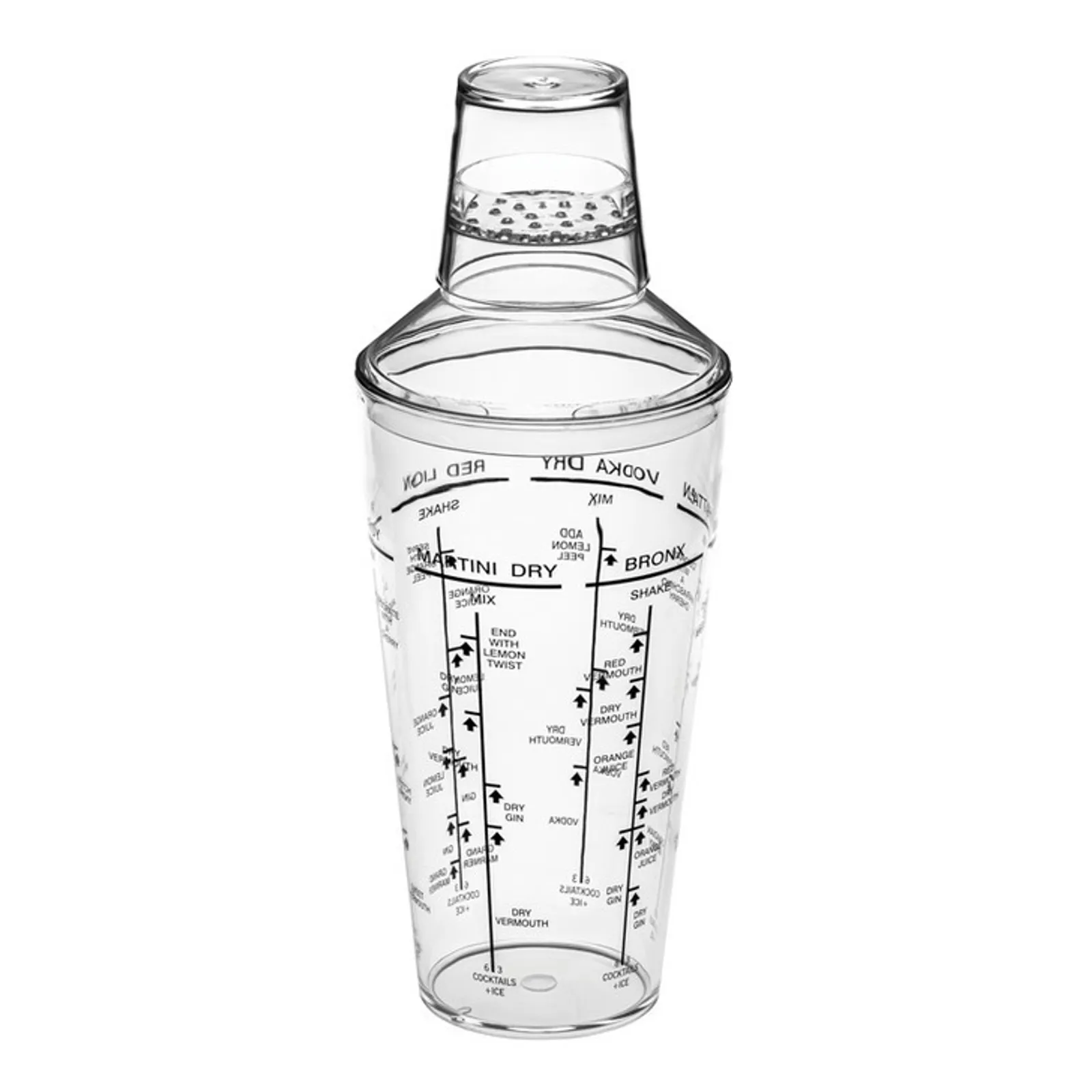 Avanti 16702 - Acrylic Cocktail Shaker - 700ml