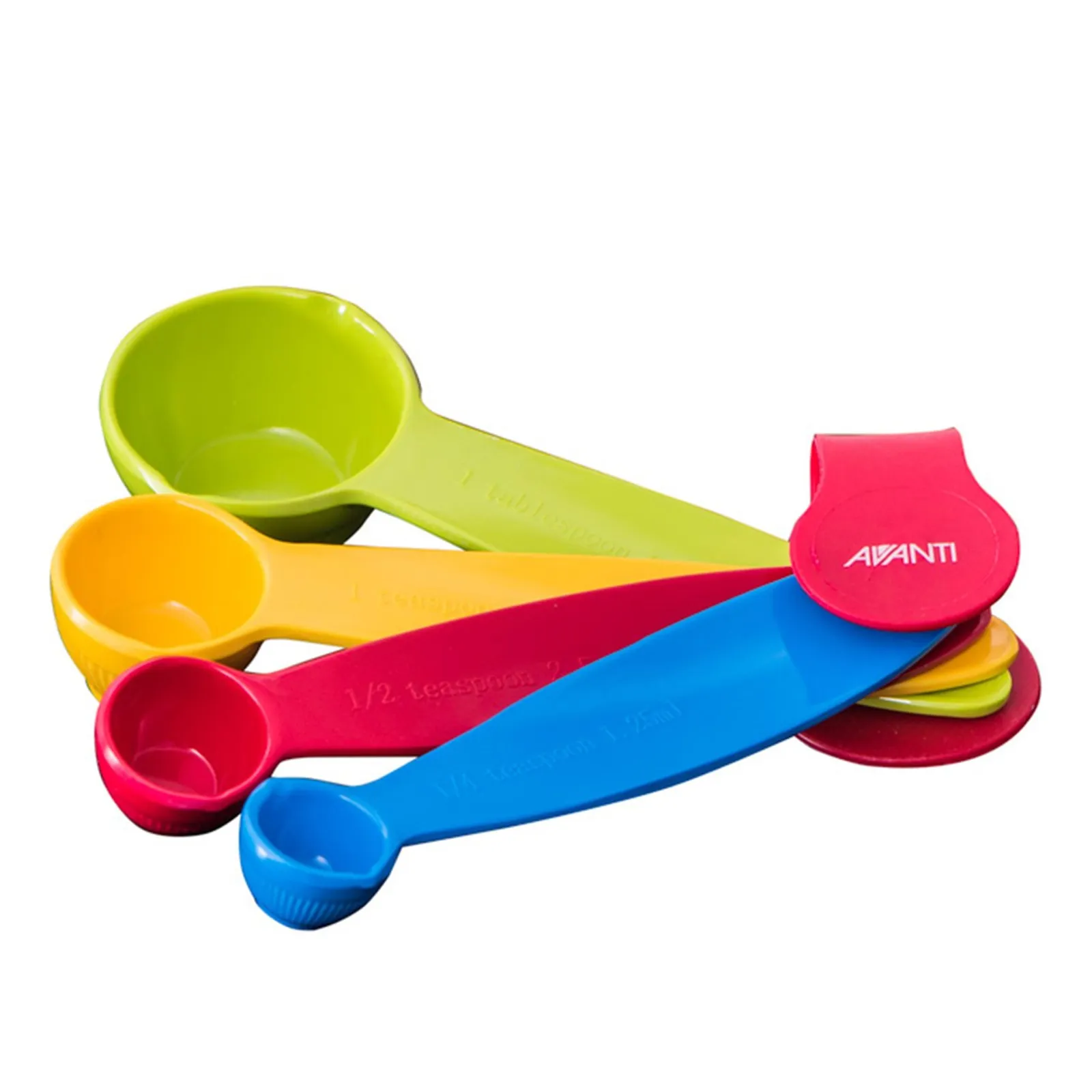 Avanti 16935 - Melamine Ribbed Measuing Spoon - Australian Standards - Primary