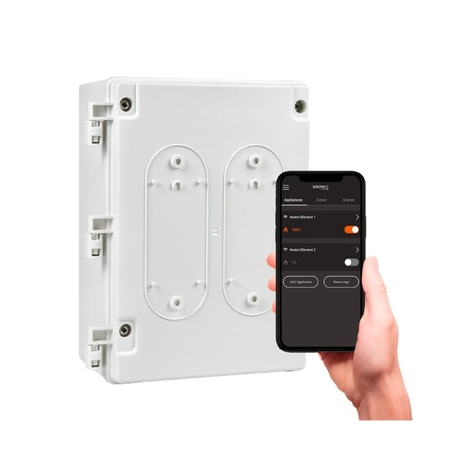 Bromic Heating Affinity Control On/Off 2CH 12kW (6kW/CH)