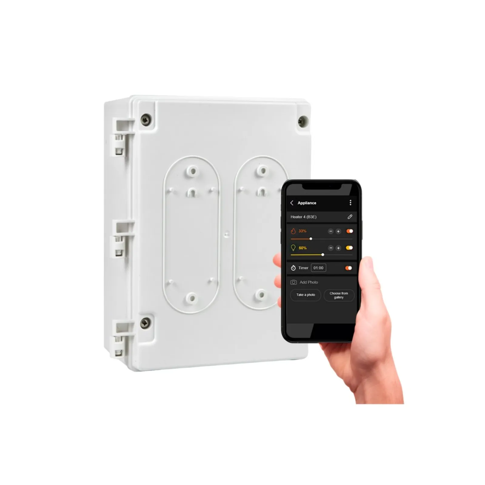 Bromic Heating Affinity Control Eclipse Pendant 1CH