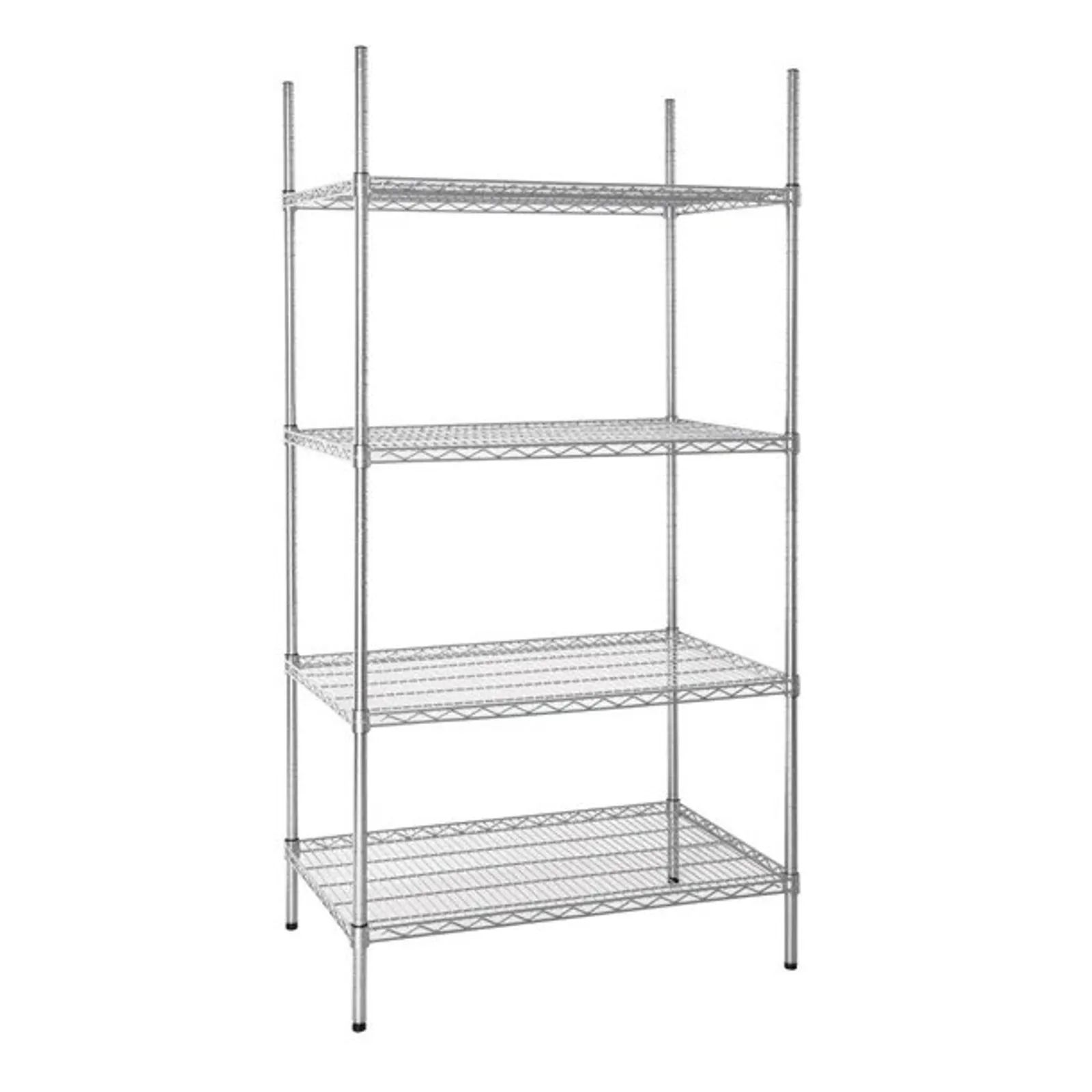 Vogue U256 - 4 Tier Wire Shelving Kit 915x610mm