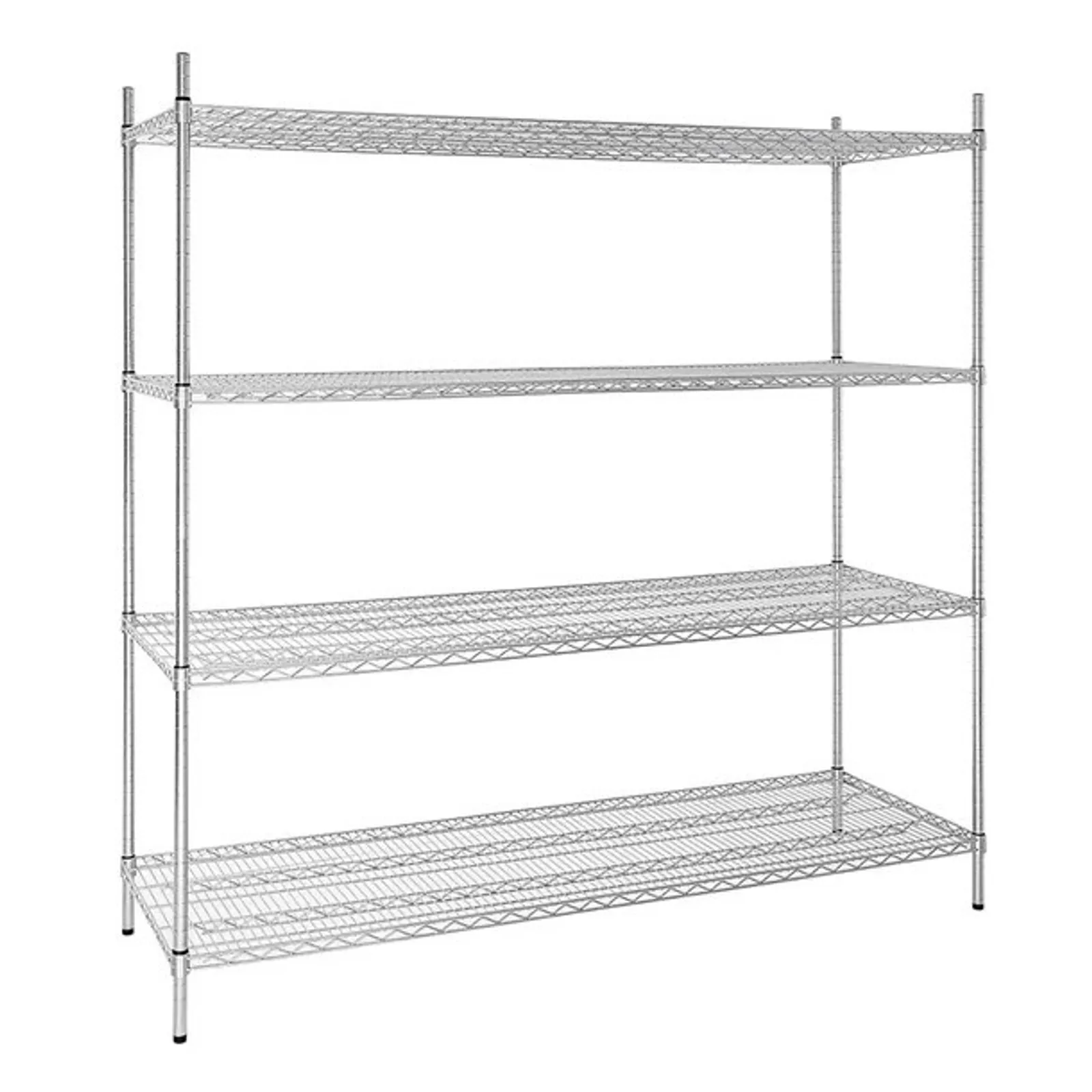 Vogue U259 - 4 Tier Wire Shelving Kit 1830x610mm