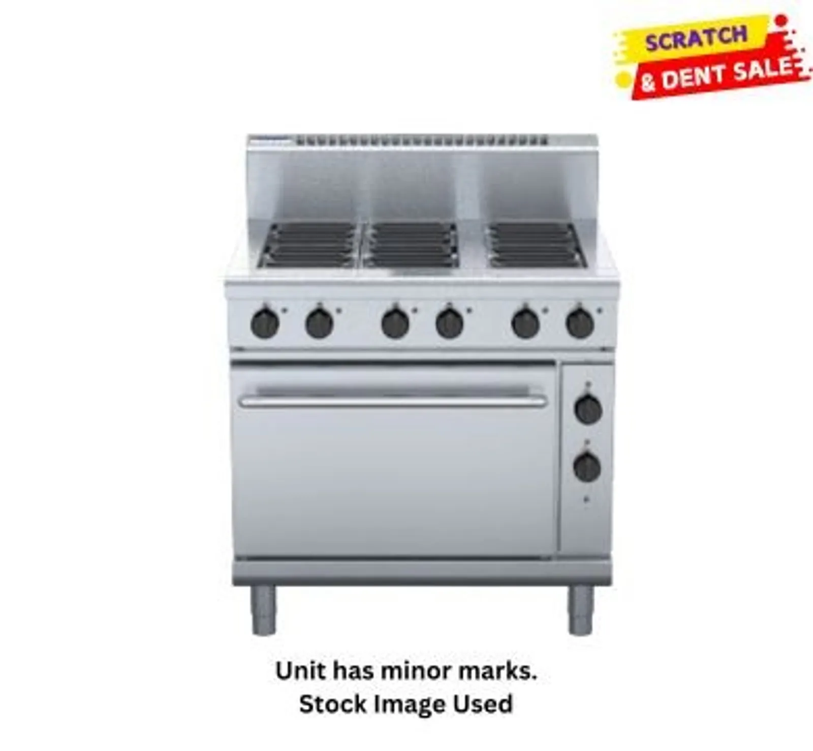 Waldorf 800 Series RN8610E - 900mm Electric Range Static Oven - Clearance