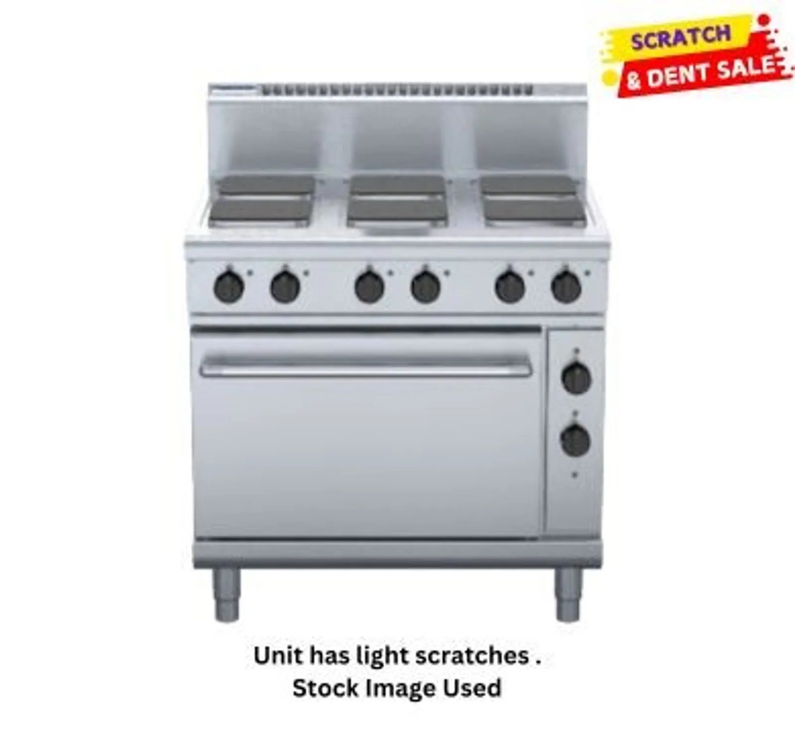 Waldorf 800 Series RN8610SE- 900mm Electric Sealed Hobs Range Static Oven - Clearance