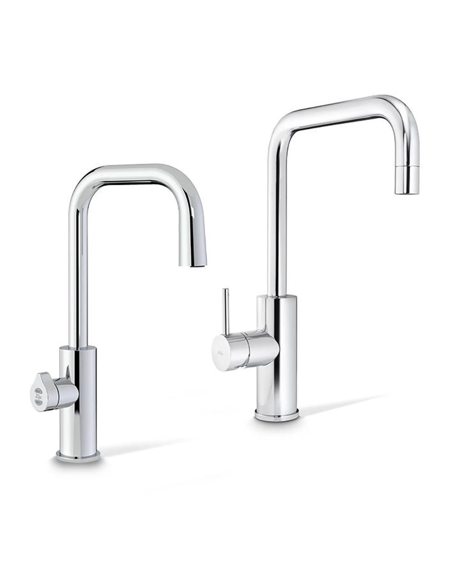 Zip Hydrotap H5C975Z00AU - 5-in-1 Cube Plus tap with Cube Mixer Chrome - Boiling, Chilled, Sparkling